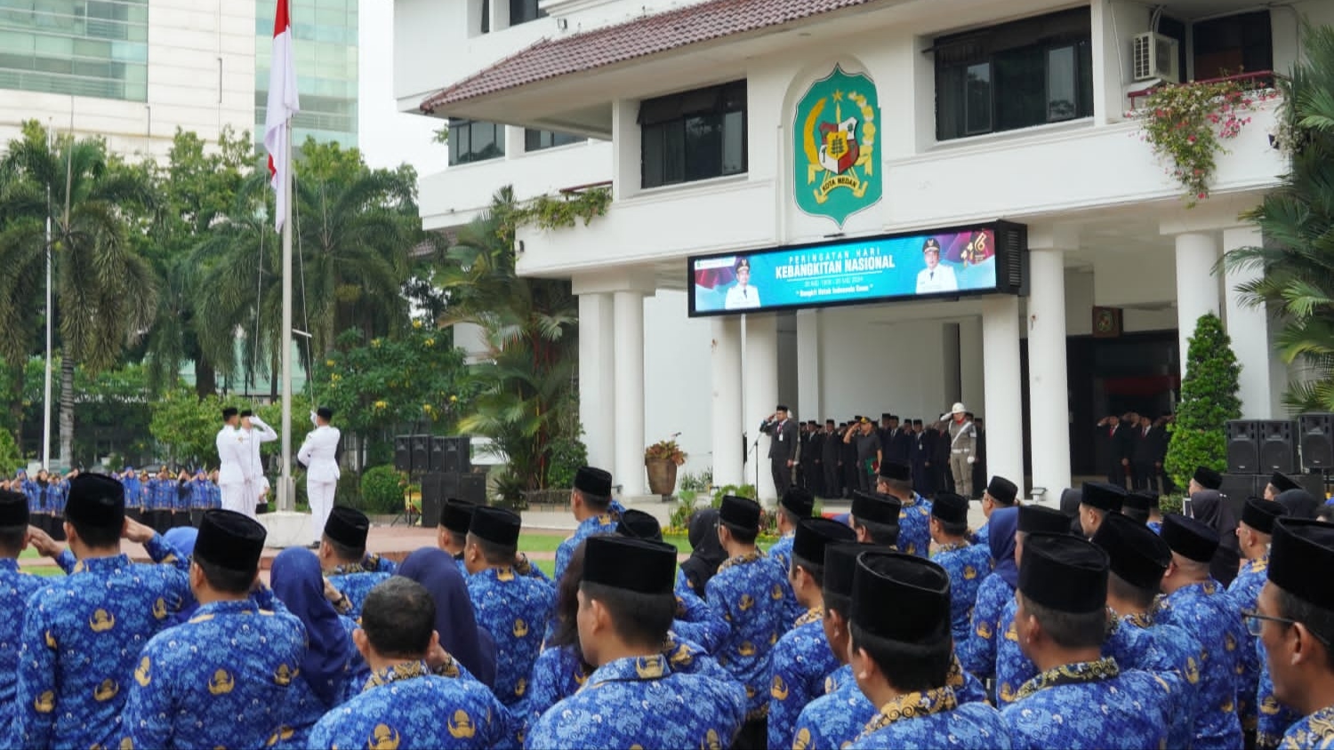 Peringati Harkitnas ke 116, Walikota Medan Sampaikan Amanat Menkominfo