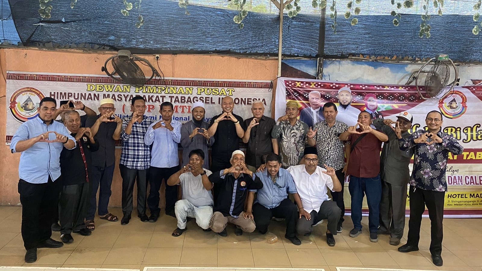 Silaturahmi Masyarakat Tabagsel, Nikson Nababan Terapkan The Right Man on The Right Place