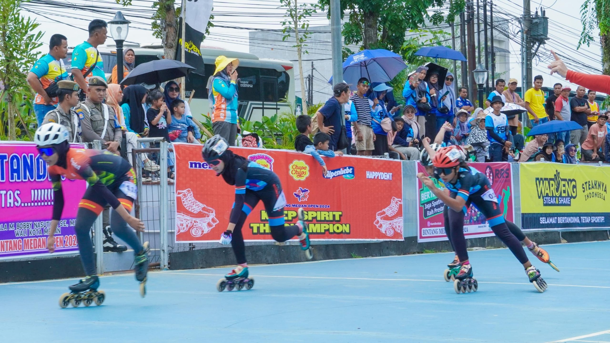 Kejuaraan Sepatu Roda Bintang Medan Open 2024 Diikuti 9 Provinsi & Thailand