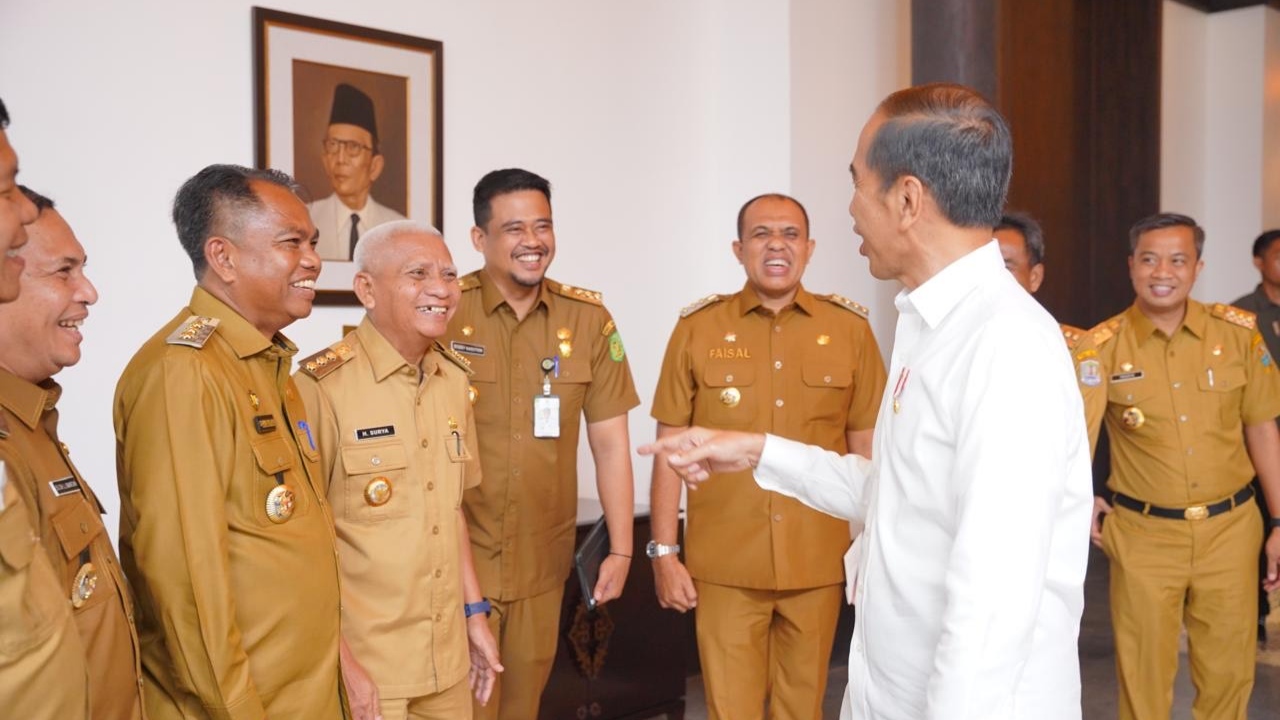 Pj Bupati Langkat Rapat di IKN, Berikut Pesan Jokowi untuk Kepala Daerah