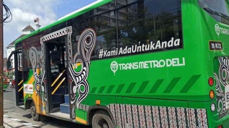 Mulai 19 Agustus 2024, Bus Trans Metro Deli Gratis