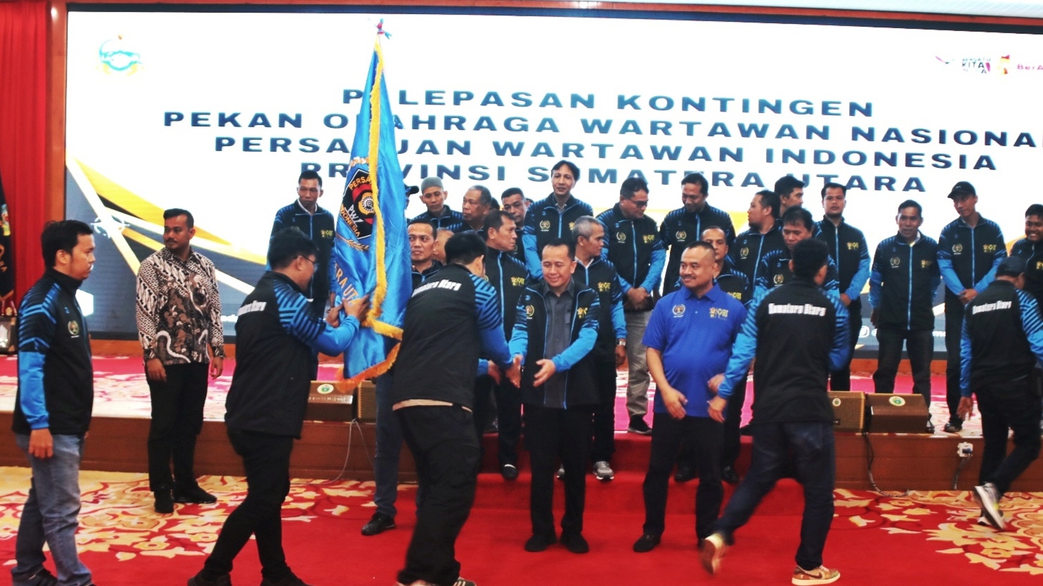 50 Orang Kontingen PWI Sumut ke Porwanas XIV Banjarmasin, Ikuti 6 Cabor