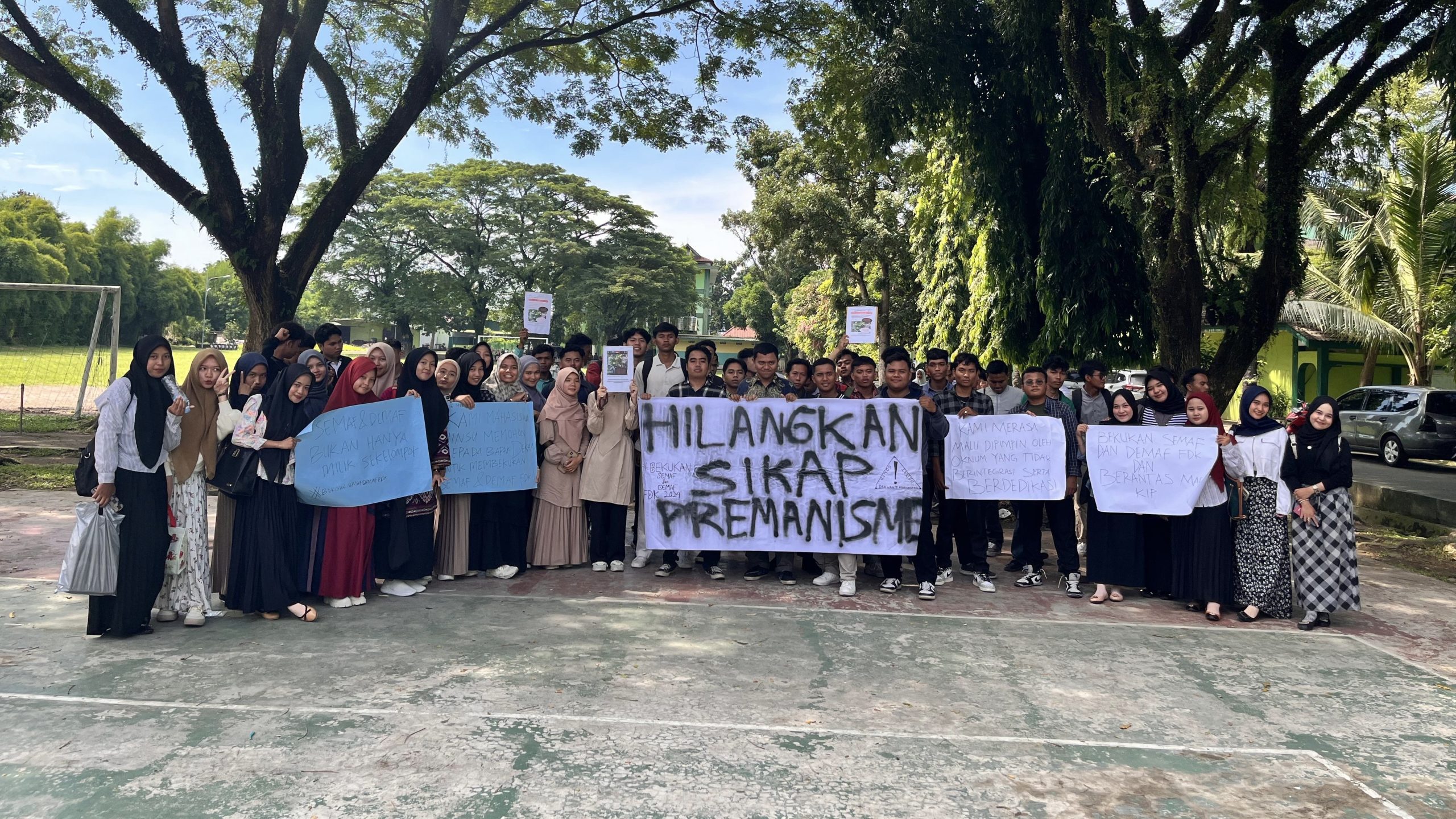 Mahasiswa FDK UINSU Tuntut Bekukan Ormawa & Usut Dugaan Calo KIP