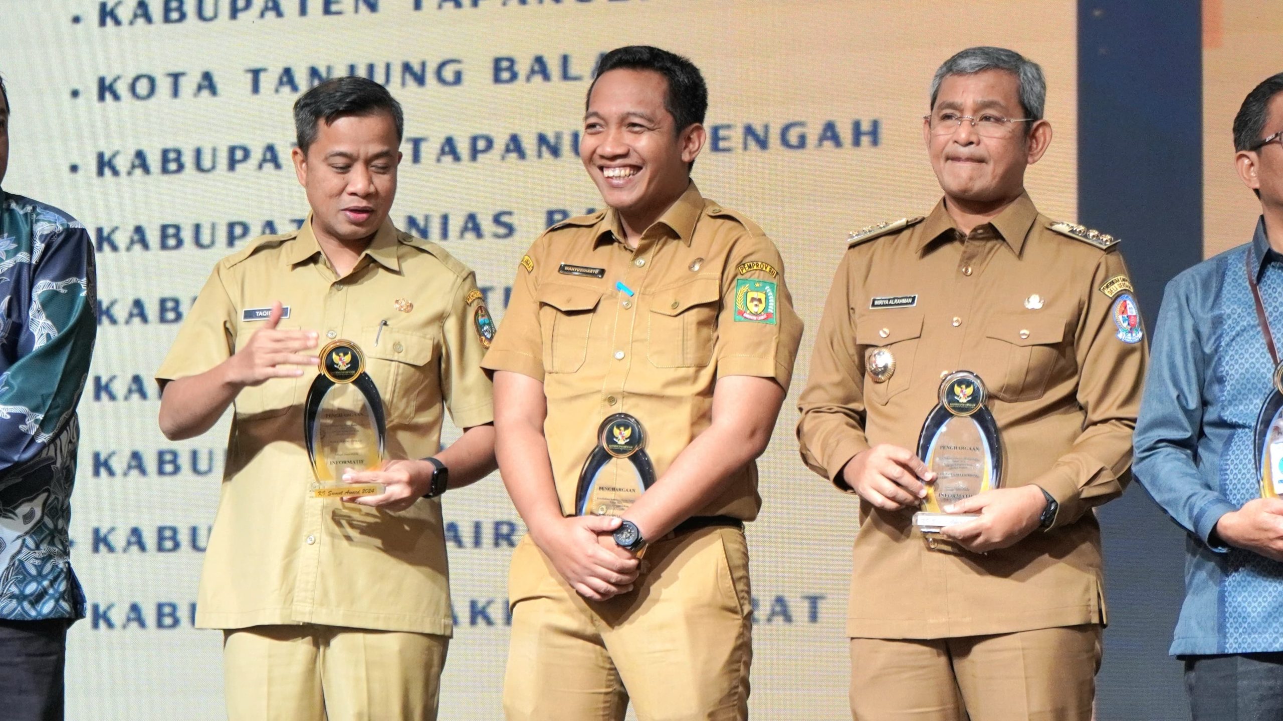 Langkat 10 Besar Tingkat Sumut, Keterbukaan Informasi Publik