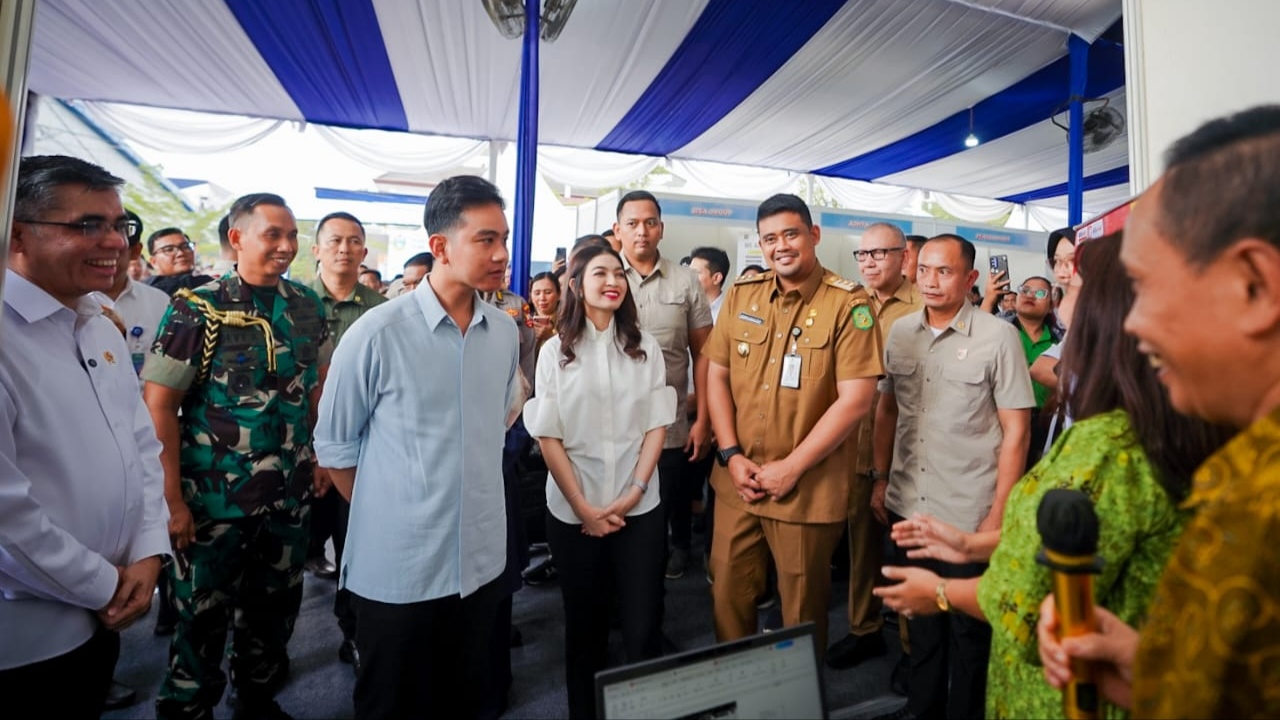Wapres Gibran Kunjungi Job Fair Medan, Ini Solusi Terdekat Pemerintah Kurang 7,5 Juta Pengangguran