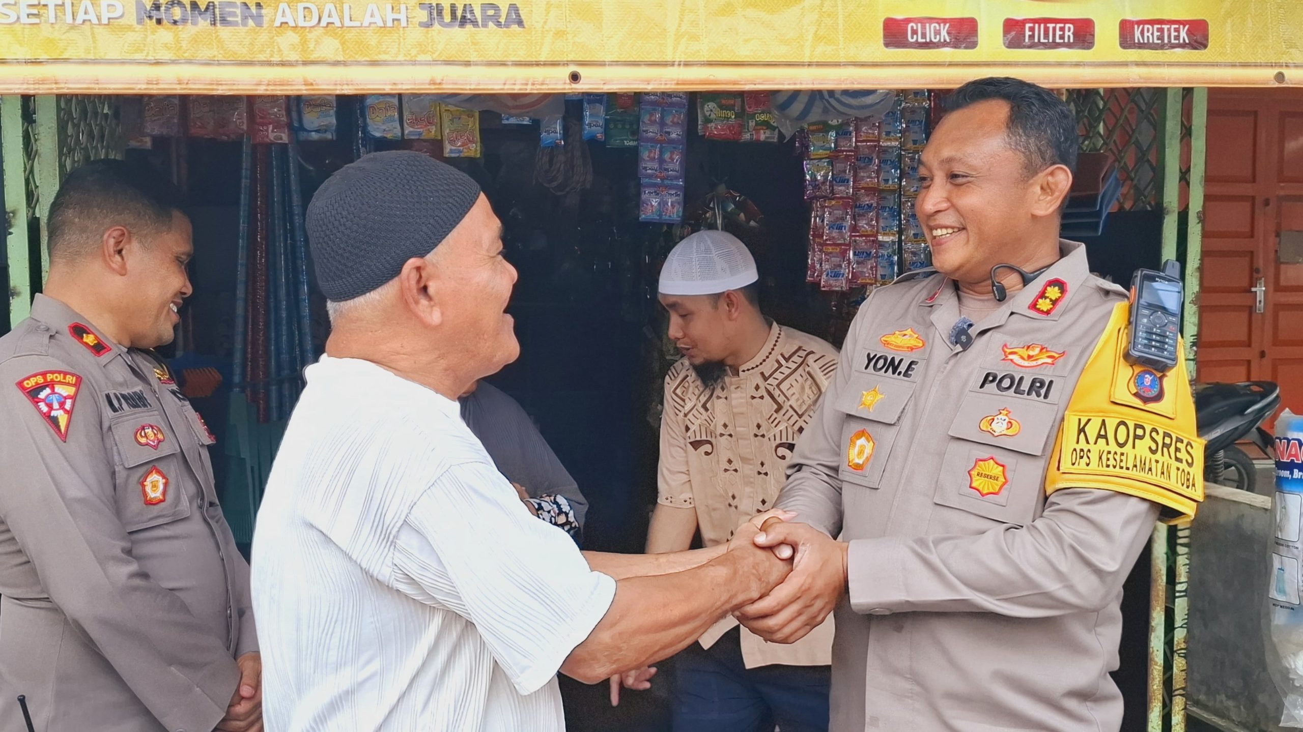 Warganya Dirampok, Kapolres Tanjungbalai Beri Bantuan & Buru Pelaku