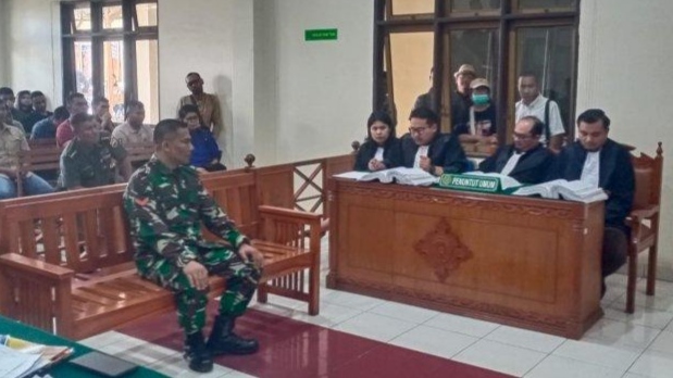 Koptu HB Hadiri Sidang Kasus Pembakaran Wartawan Karo, Berikut Kesaksiannya