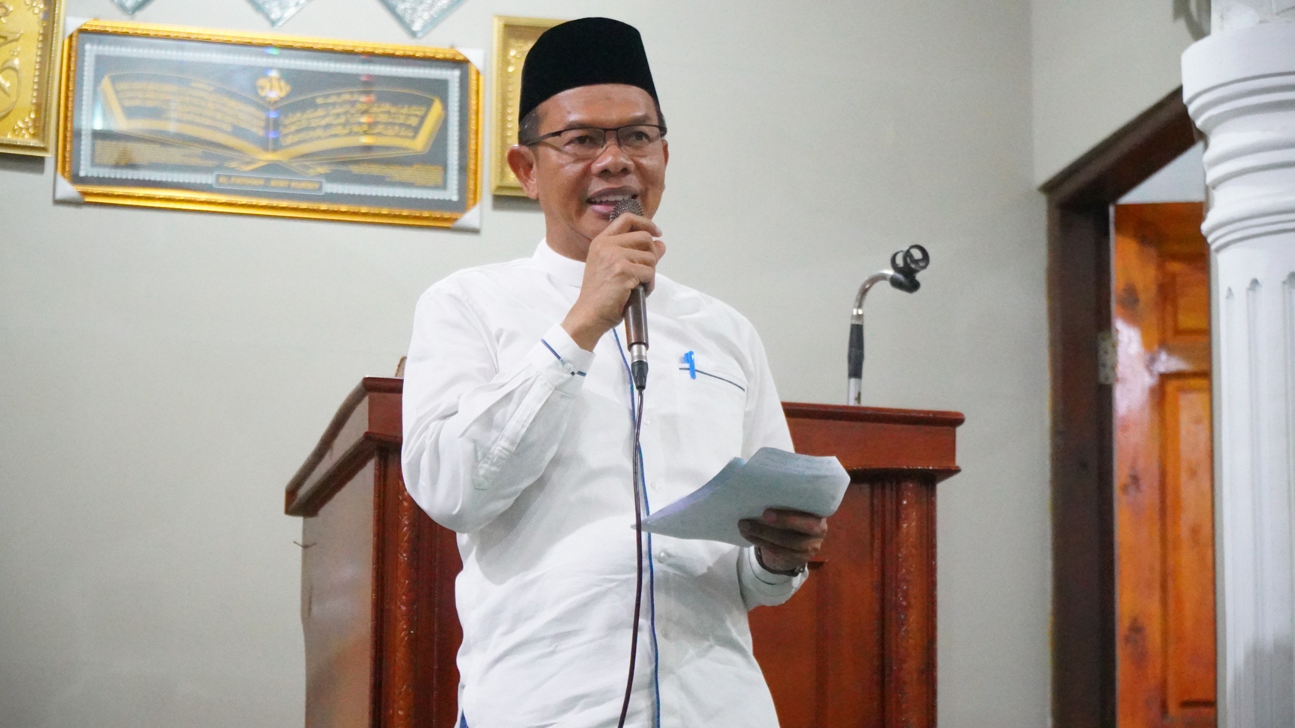 Safari Ramadan di Stabat, Sekdakab Langkat: Dunia ini sementara