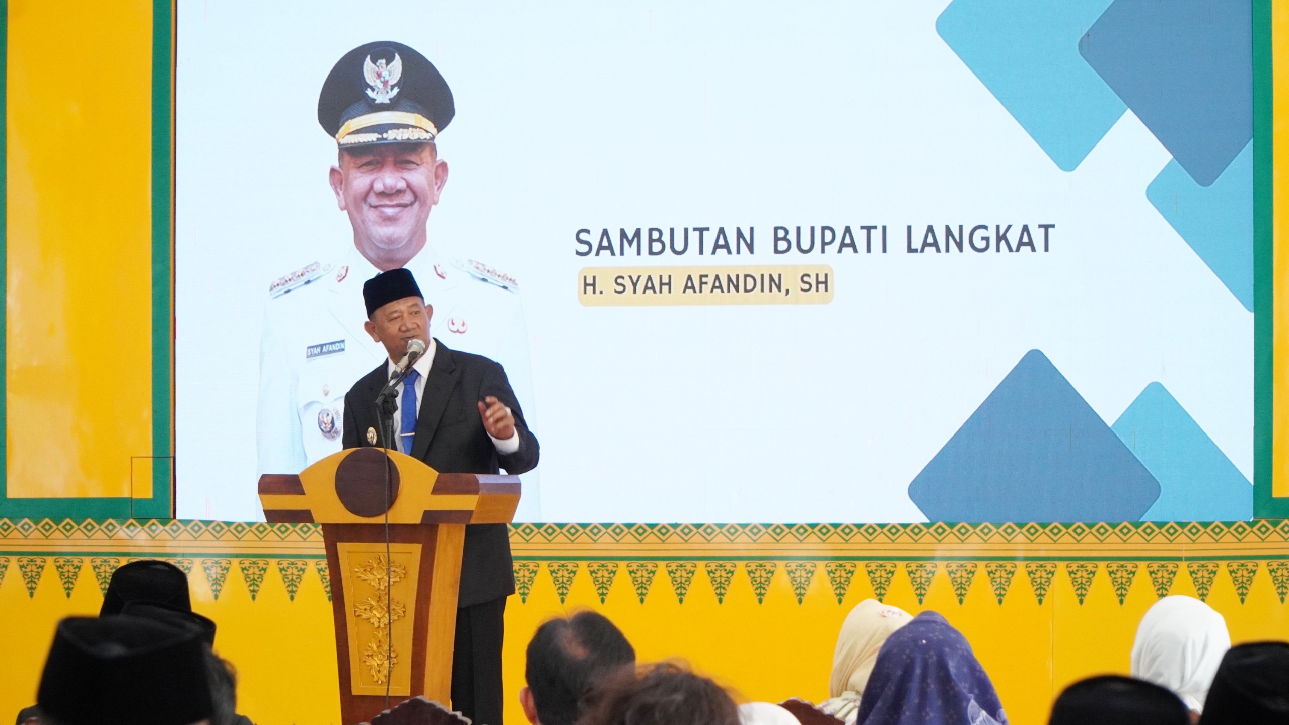 Penerapan UHC Tandai Sertijab Bupati Langkat 2025-2030