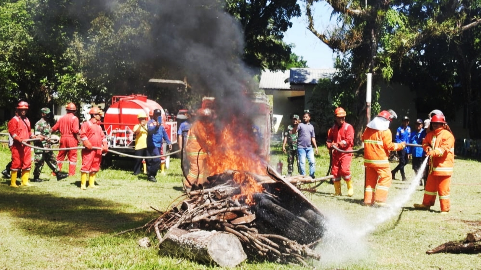 Langkat Butuh 23 Mobil Damkar untuk Terapkan SPM 15 Menit sampai Lokasi Kebakaran