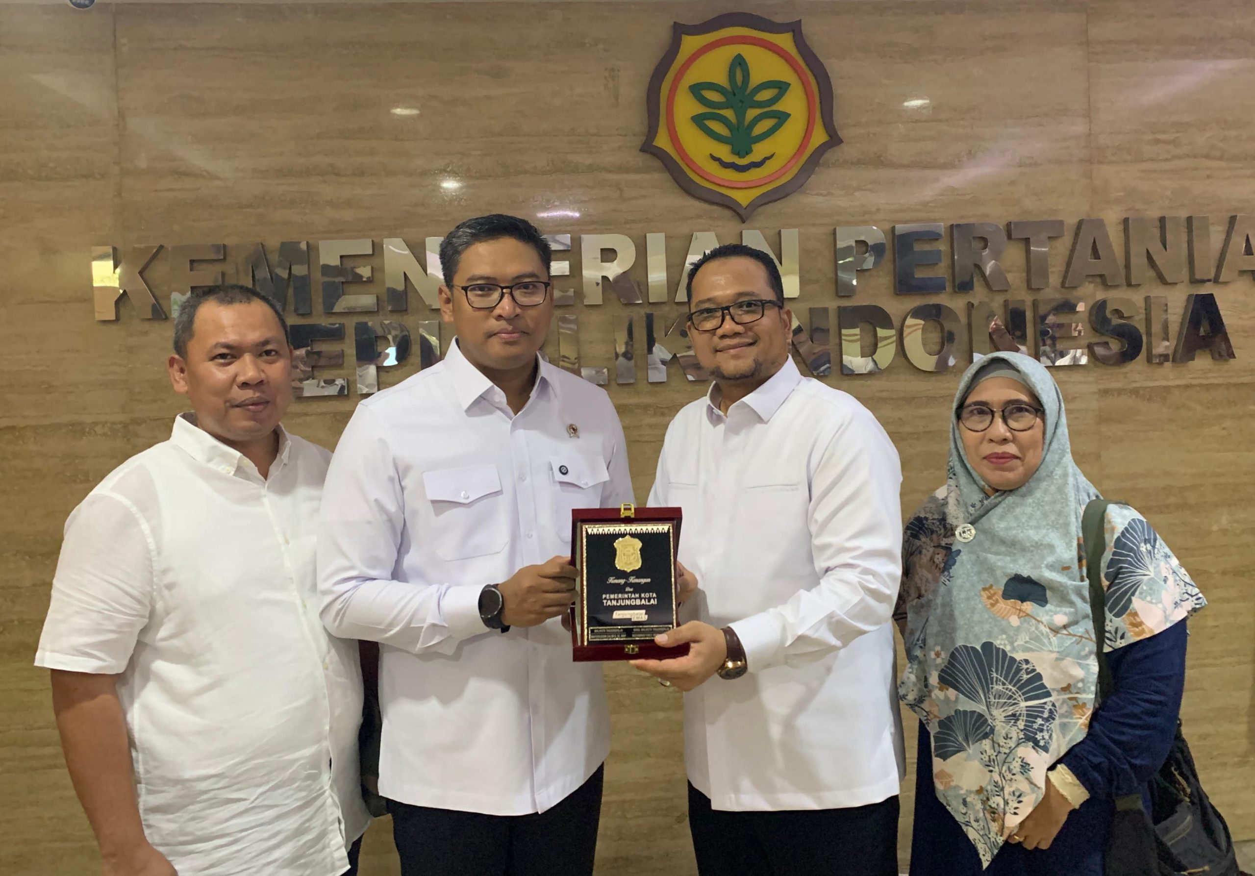 Sambangi Kementan, Pemko Tanjungbalai Bikin Gebrakan Ketahanan Pangan