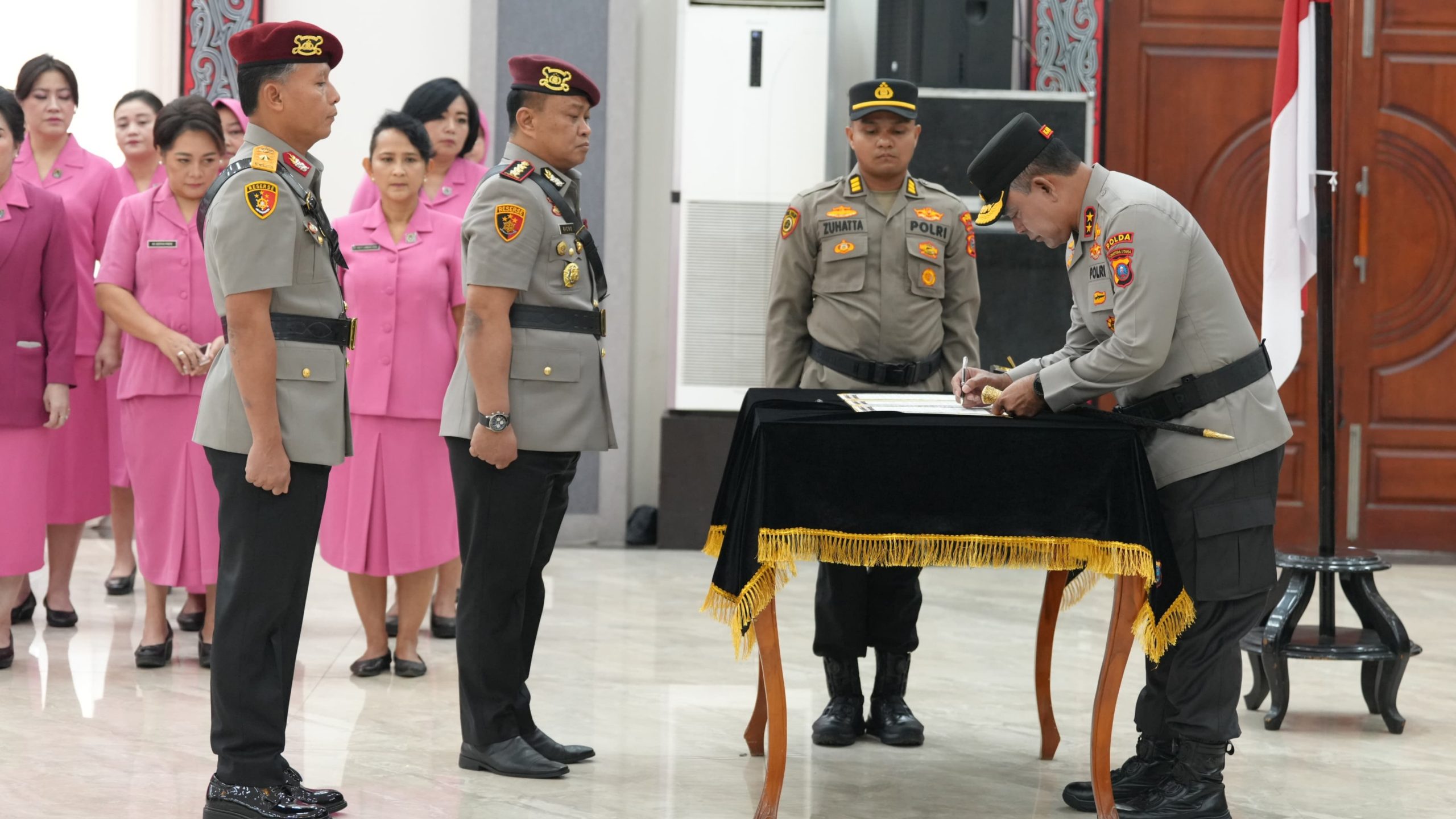 Sertijab Dirreskrimum Polda Sumut, Brigjen Sumaryono Digantikan Kombes Ricko