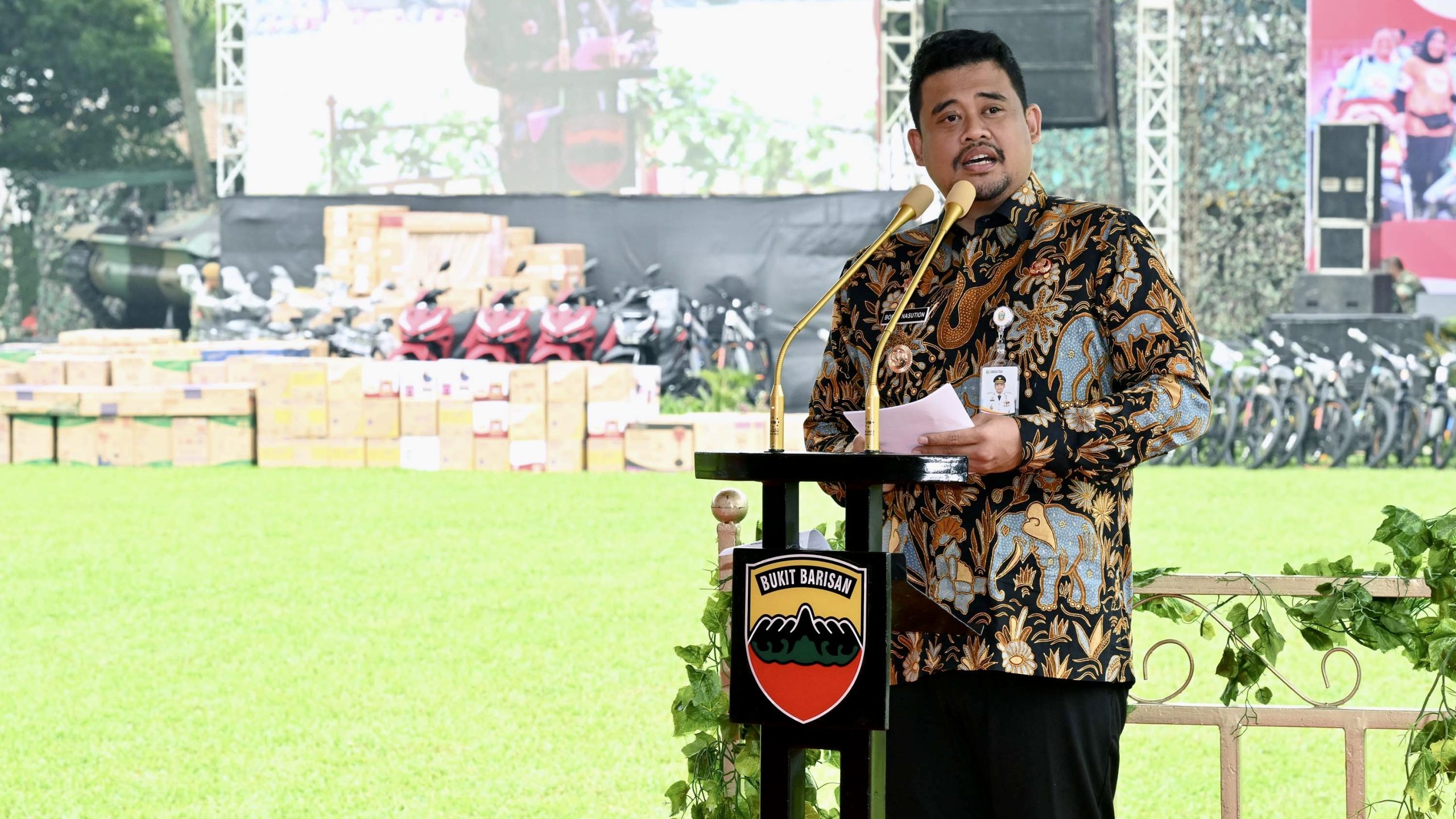 HUT ke-75 Kodam I/BB, Bobby Sebut TNI Mitra Strategis Bangun Sumut Bebas Narkoba