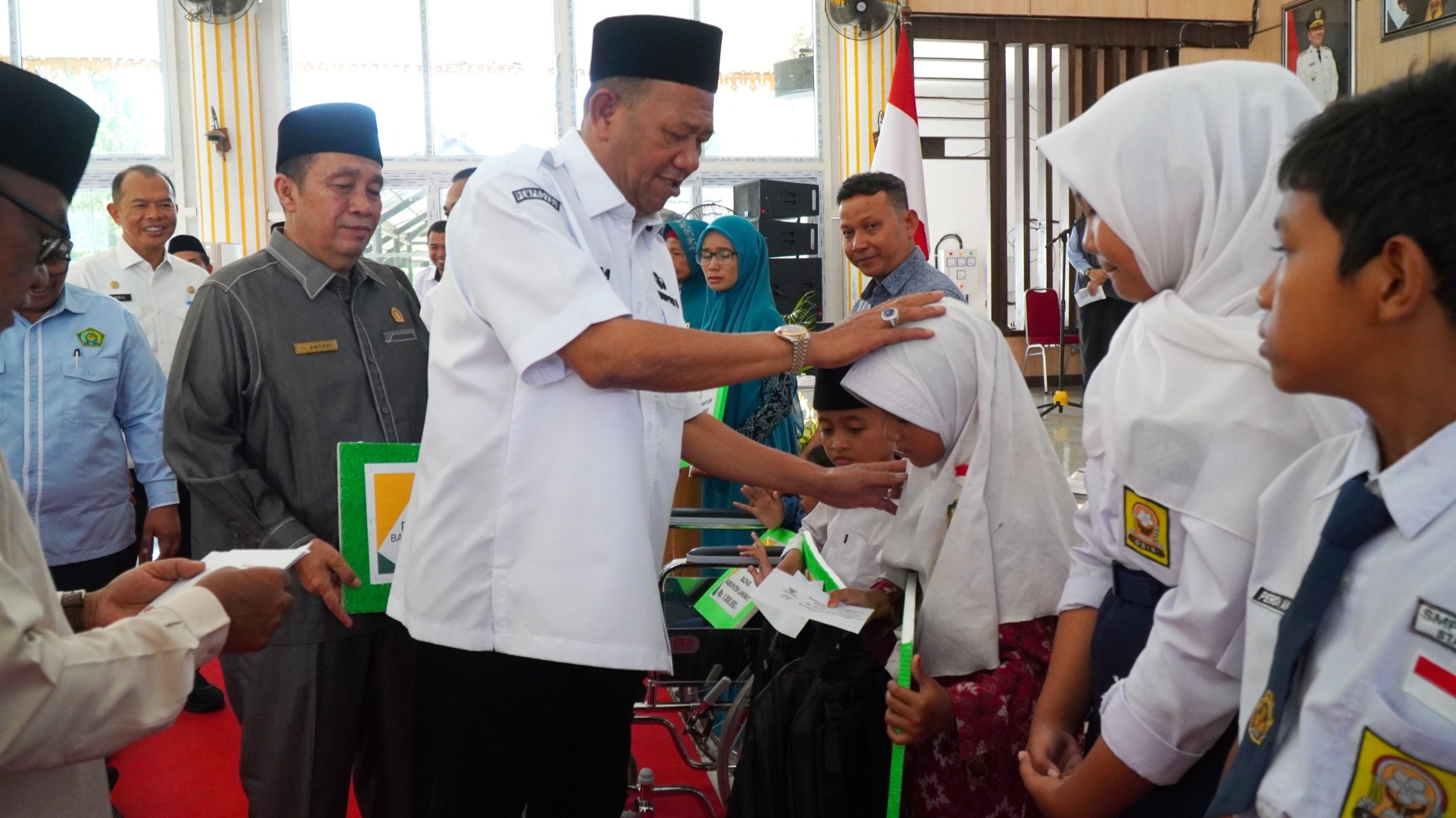 Baznas Langkat Salurkan Rp 417 Juta Zakat ke Mustahik