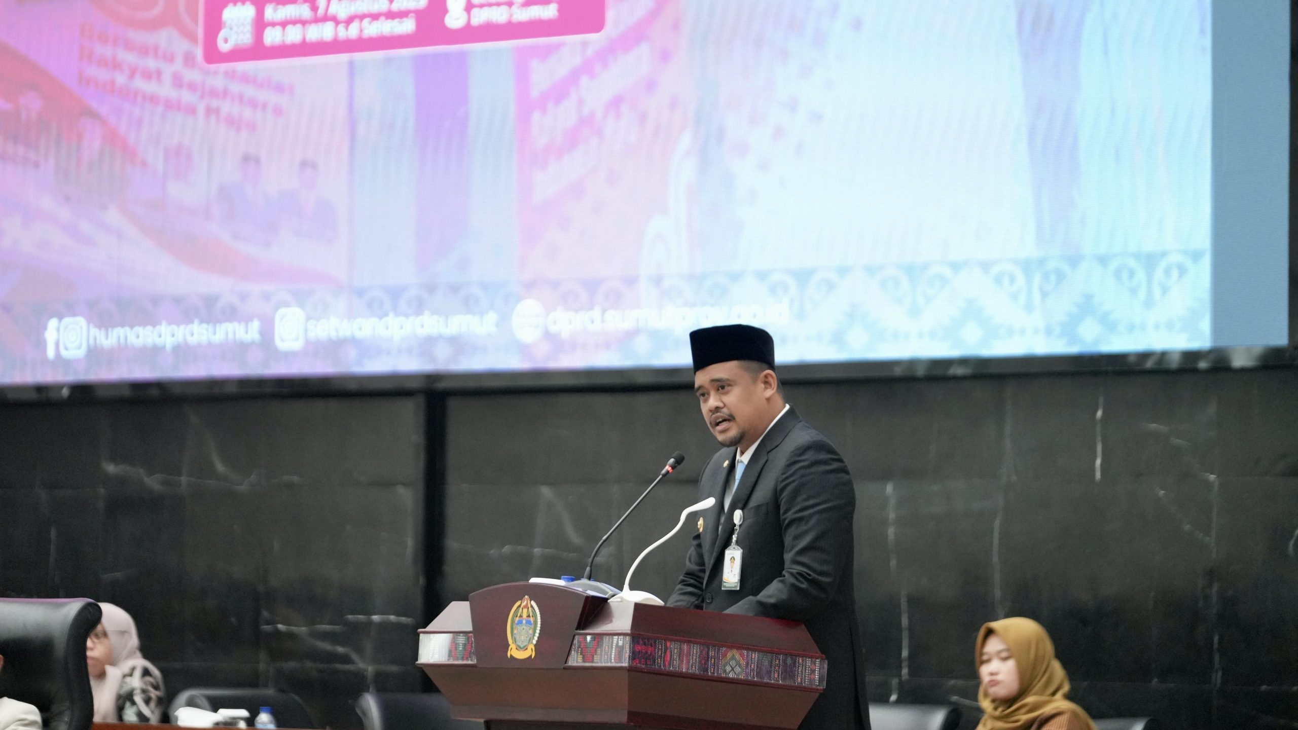 Di Sidang DPRD, Gubernur Bobby Serukan Perang Total Lawan Narkoba di Sumut