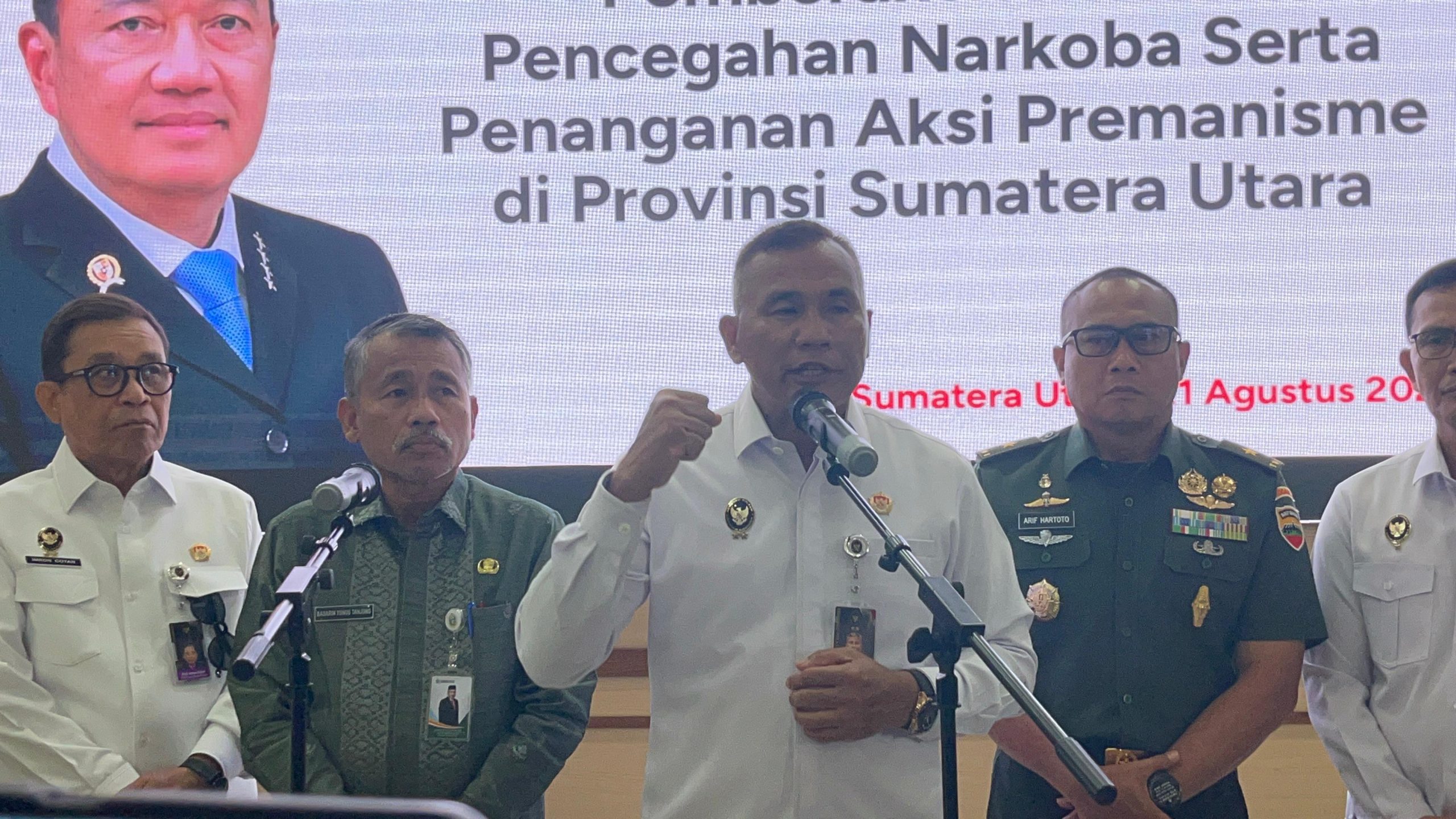 Kemenkopolkam Soroti Peredaran Narkoba di Sumut, Ormas Berafiliasi Terancam Dibubarkan