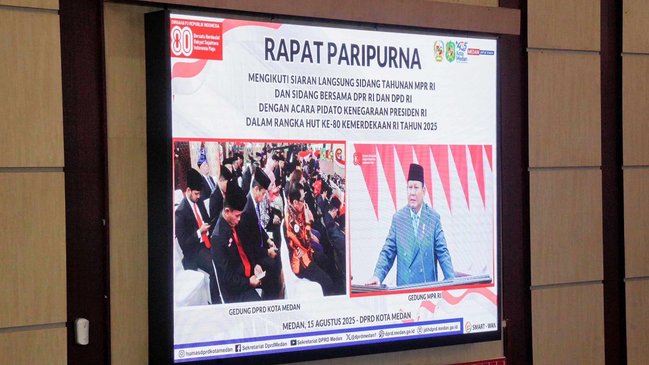 Pidato Kenegaraan, Presiden Prabowo: Tujuan Merdeka Melepaskan Kemiskinan