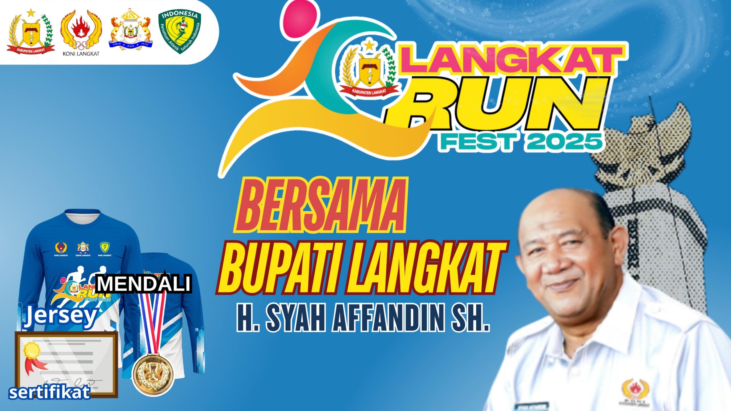 Tutup 31 Agustus, Ini Info Pendaftaran Langkat Run Fest 2025