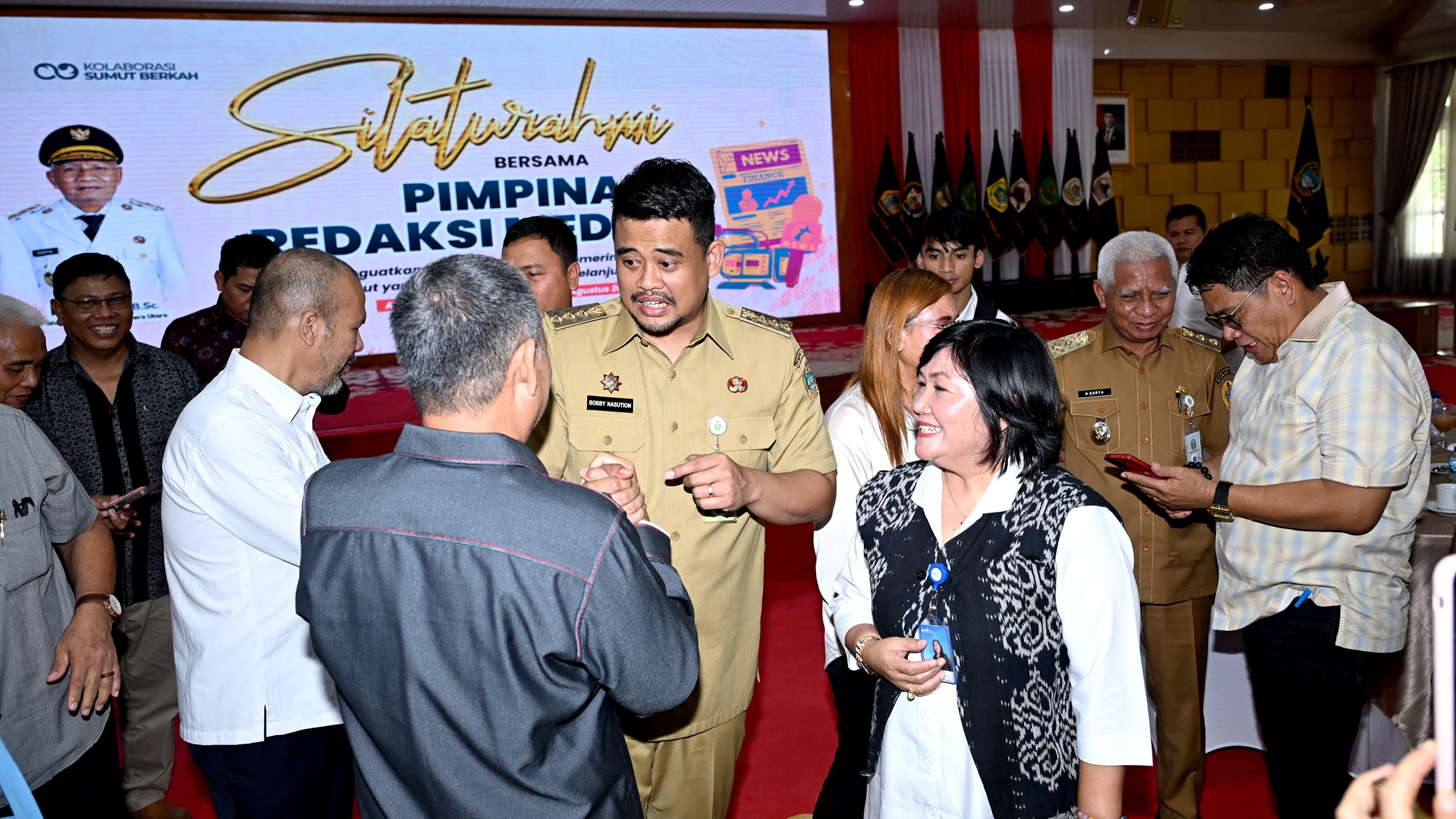 Bangun Sumut, Gubernur Bobby Pererat Kolaborasi Media