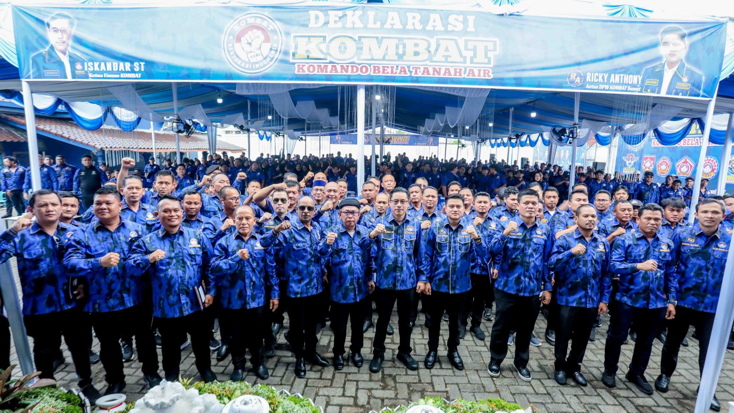 Anti Preman & Bela Rakyat, Kontribusi KOMBAT untuk Indonesia Emas