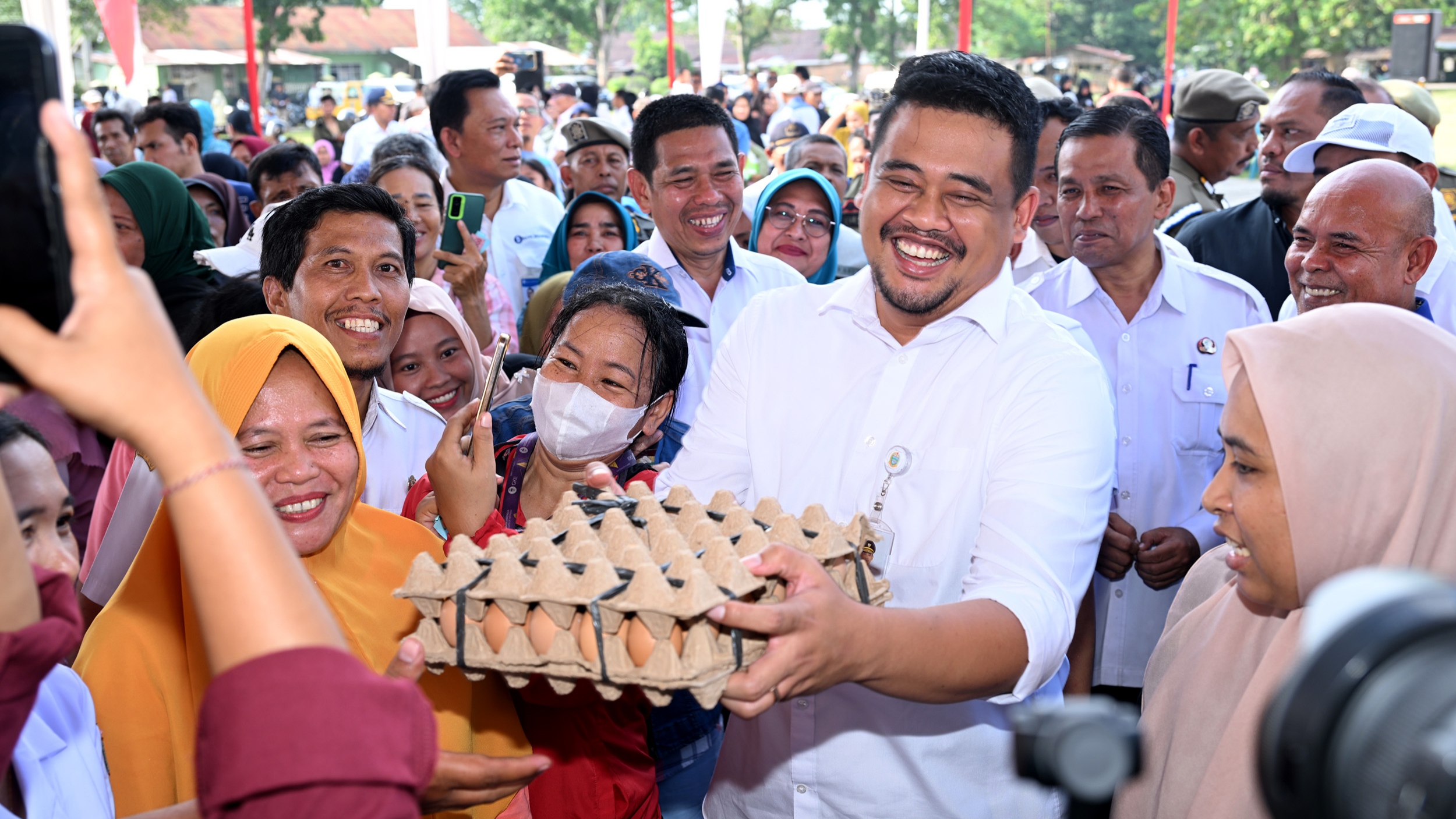 Stabilkan Harga Bapok, Pemprov Sumut Gelar Pasar Murah di 33 Kabupaten/Kota