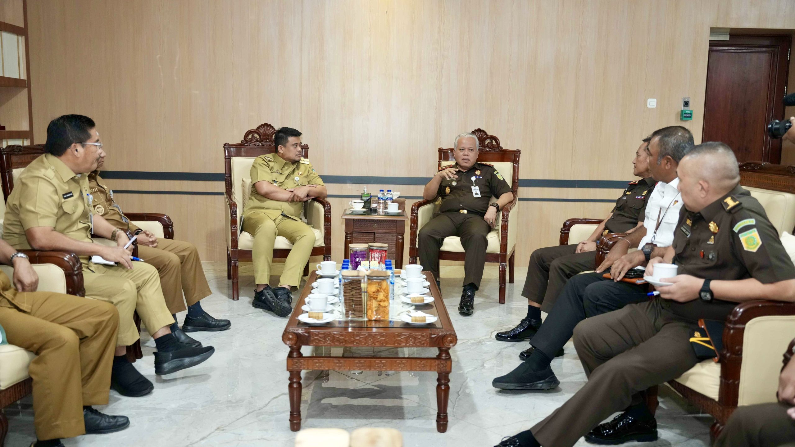 Bobby Nasution & Kajati Sumut Sepakat Perkuat Restorative Justice serta Tekan Kebocoran PAD