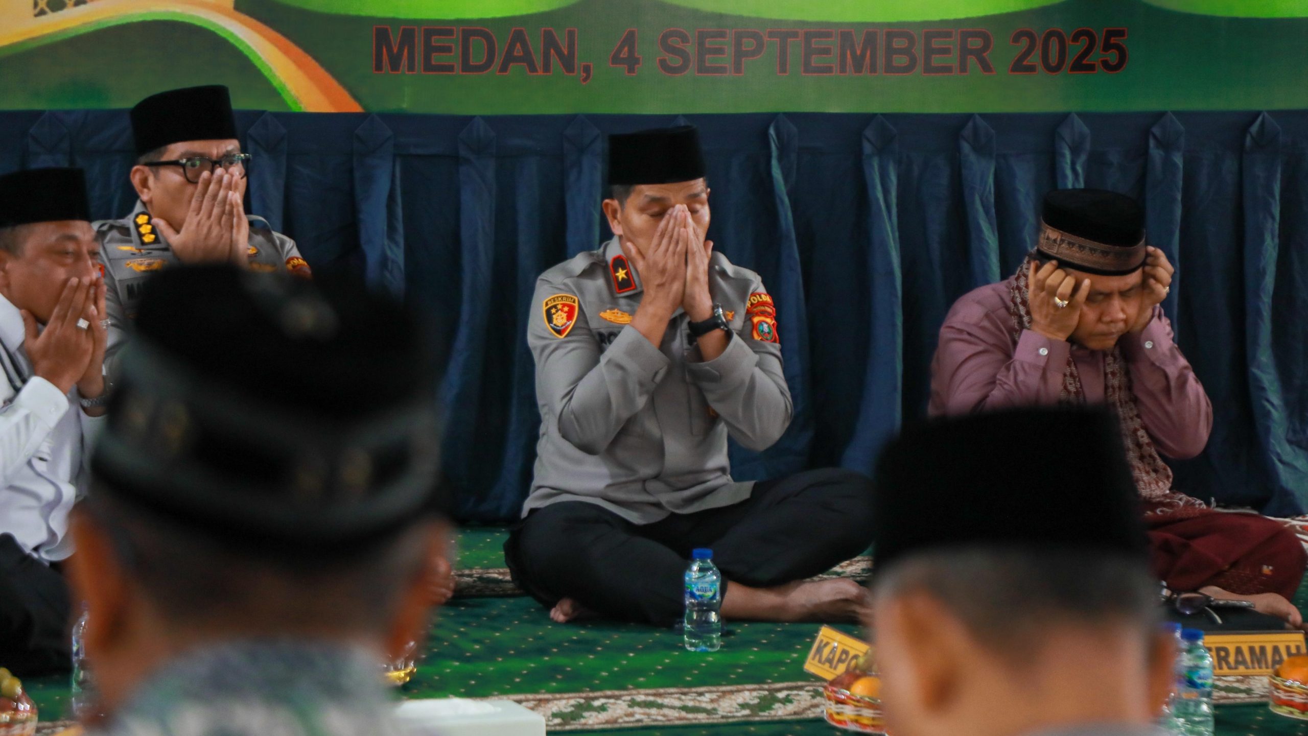 Doa Bersama Polda Sumut di Peringatan Maulid Nabi: Teladan Rasulullah untuk Polri Presisi
