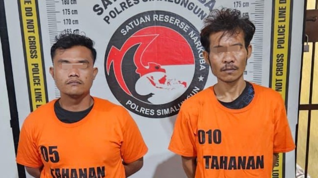 Polres Simalungun Tangkap 2 Pria Pemilik Sabu, Diduga Sindikat Lapas di Langkat