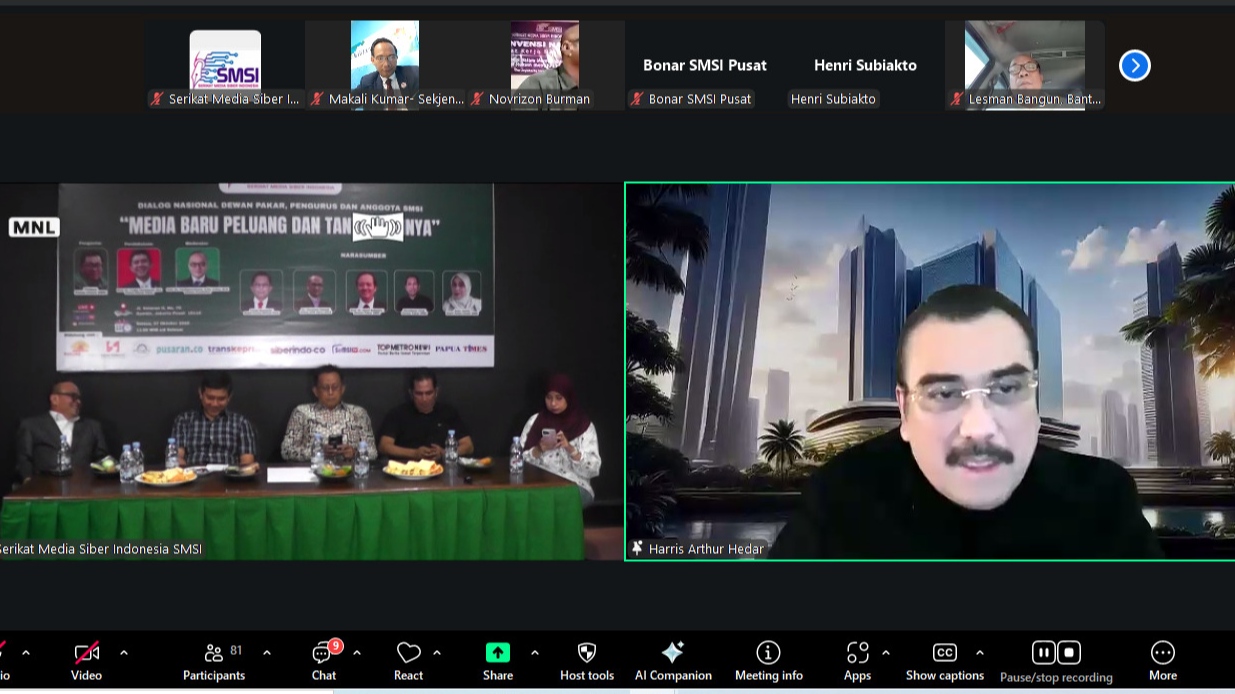 Gerakan Kolektif SMSI Menjaga Marwah Pers Digital