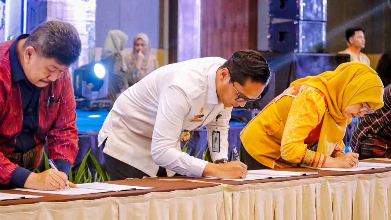 Pemko Medan dan BPS Tandatangani MoU Penyediaan Pemanfaatan Pengembangan Data