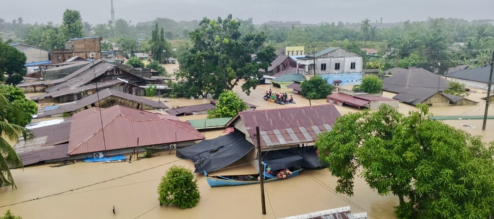 Banjir Langkat, 5 Orang Meninggal dan 509 Rumah Warga Rusak di Besitang