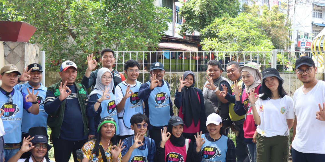 Peringati WCD 2025, Pemko Binjai Bersihkan Sungai dan Tanam Ribuan Bibit Pohon