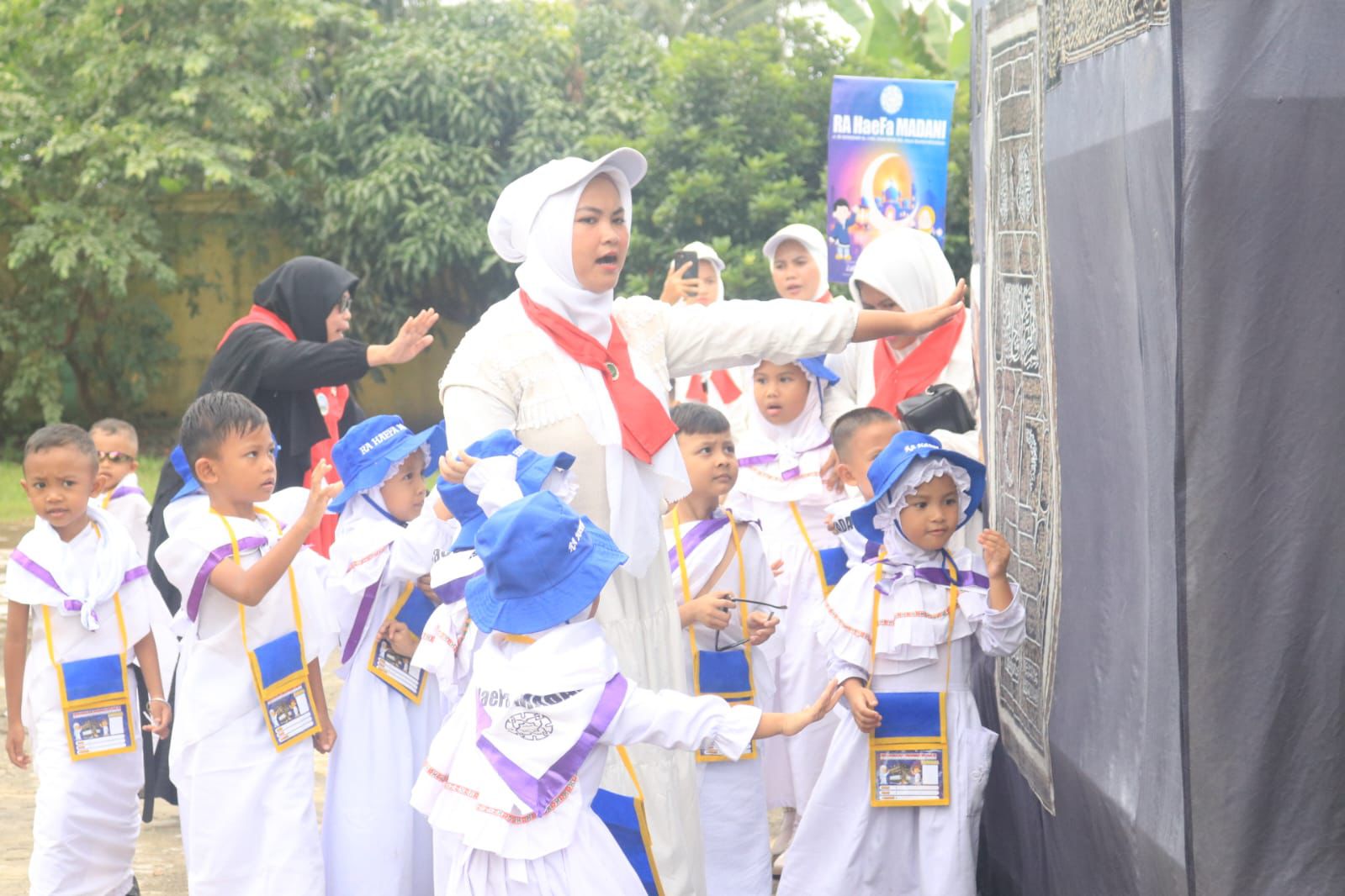 450 Anak RA di Binjai Ikuti Manasik Haji, Bentuk Karakter Sejak Dini