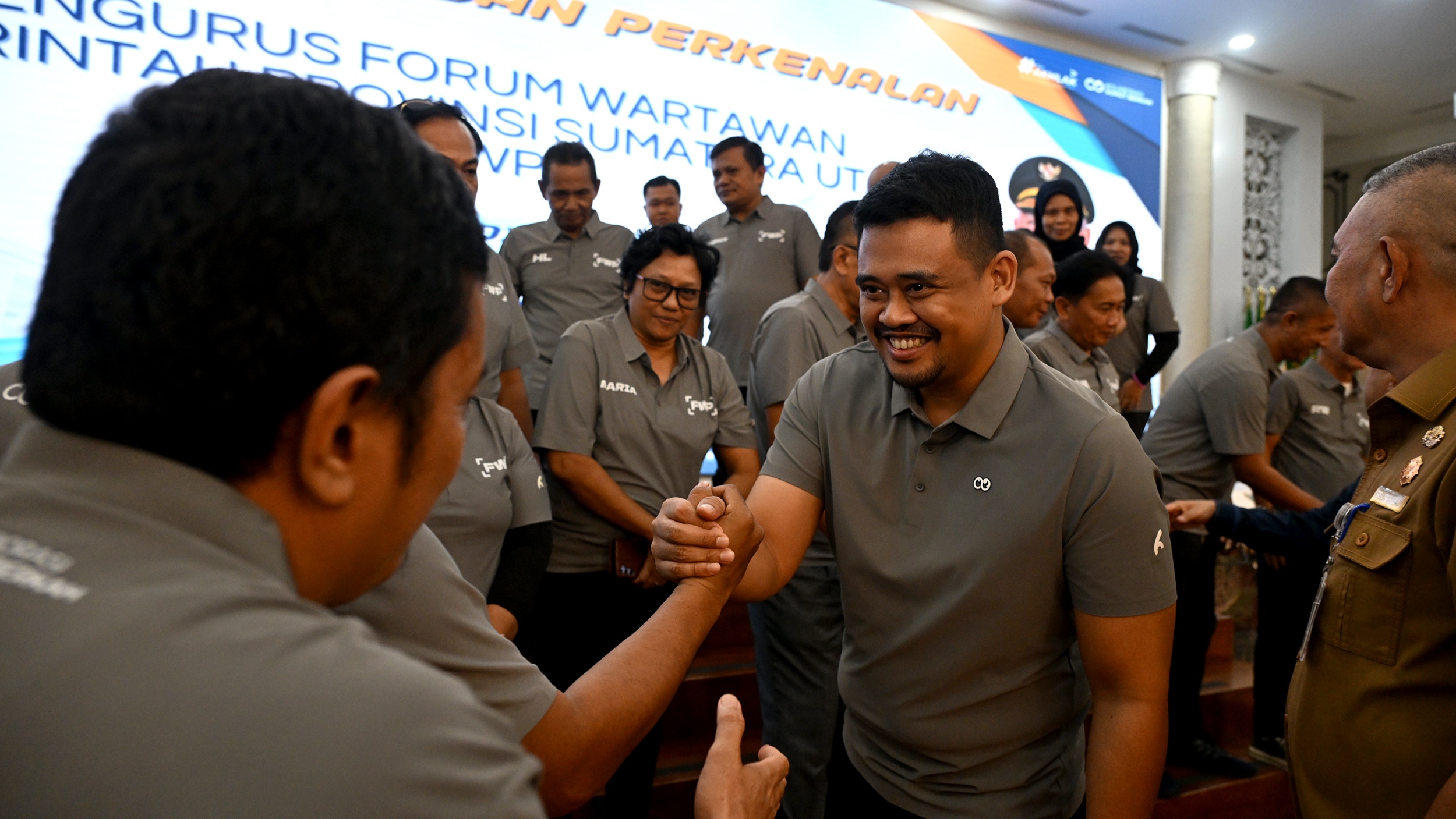 Forum Wartawan Pemprov Sumut Resmi Dikukuhkan