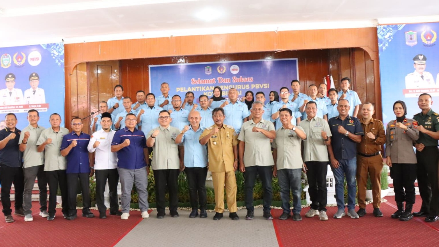 PBVSI Binjai 2025-2029 Dilantik, Amir Hamzah Siapkan Dukung Olahraga Voli