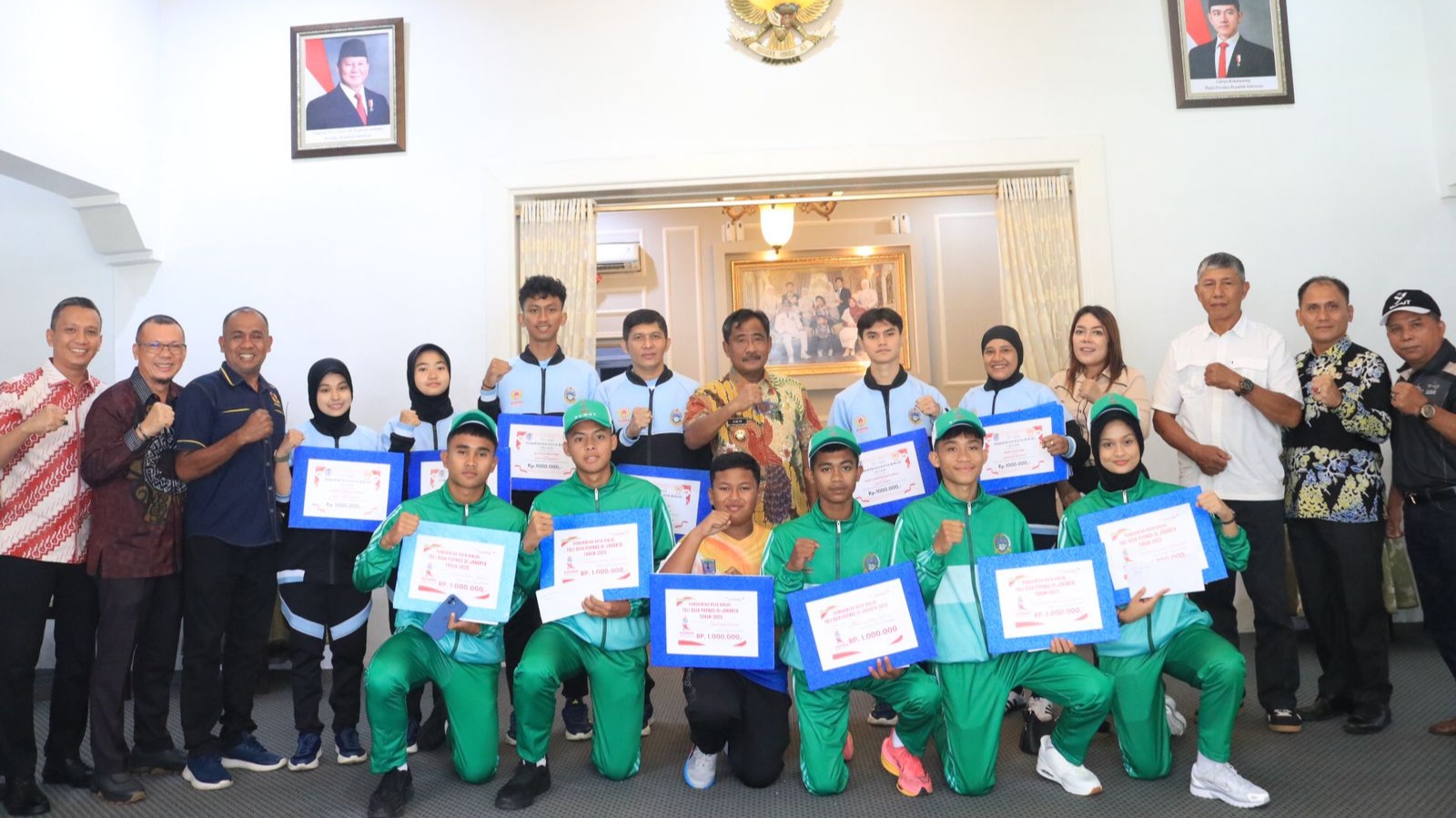 Pemko Binjai Sambut Atlet Berprestasi PON dan Lepas Atlet POPNAS 2025