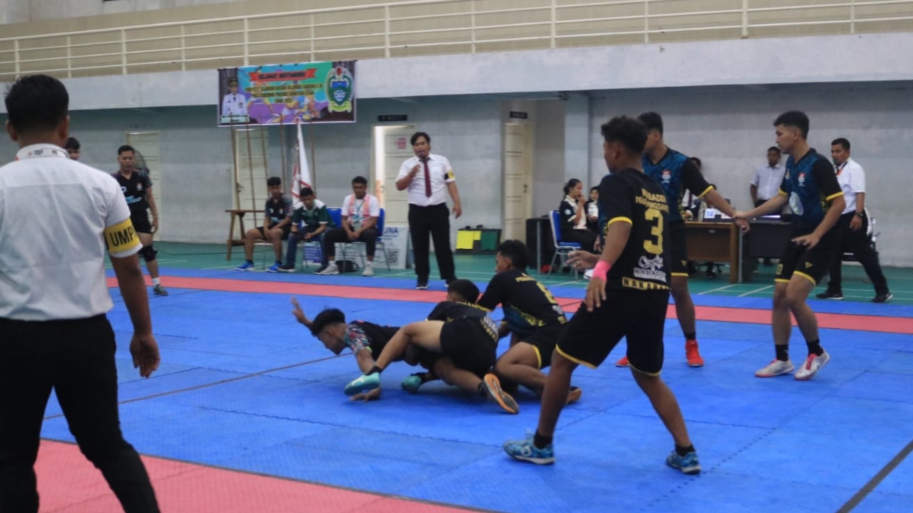 Kejurda Kabaddi U-18 Sumut Diikuti 102 Atlet Rebutkan Piala Gubernur