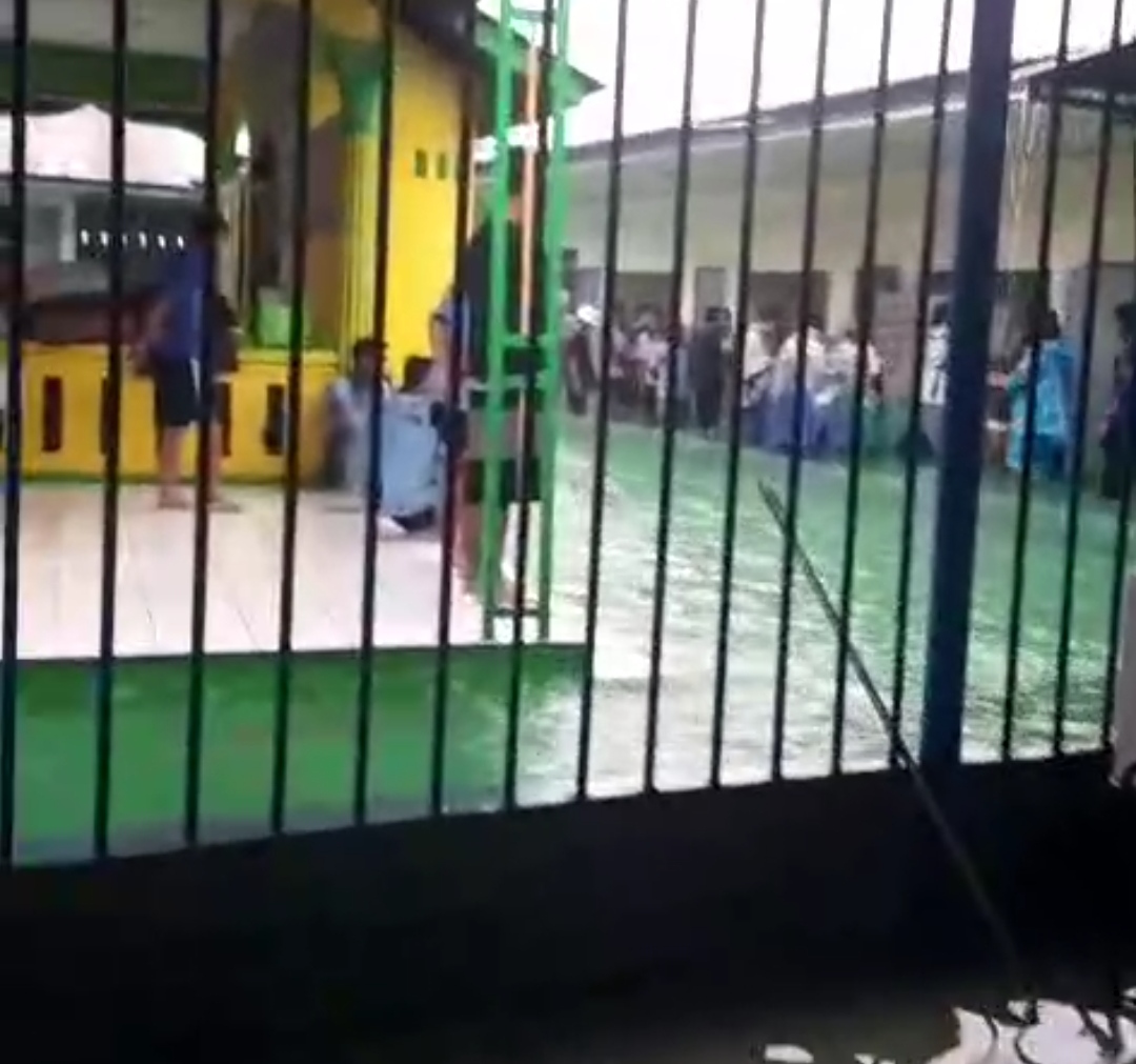 Terendam Banjir, Ratusan Warga Binaan Rutan Kelas IIB Brandan Dikabarkan ke Binjai