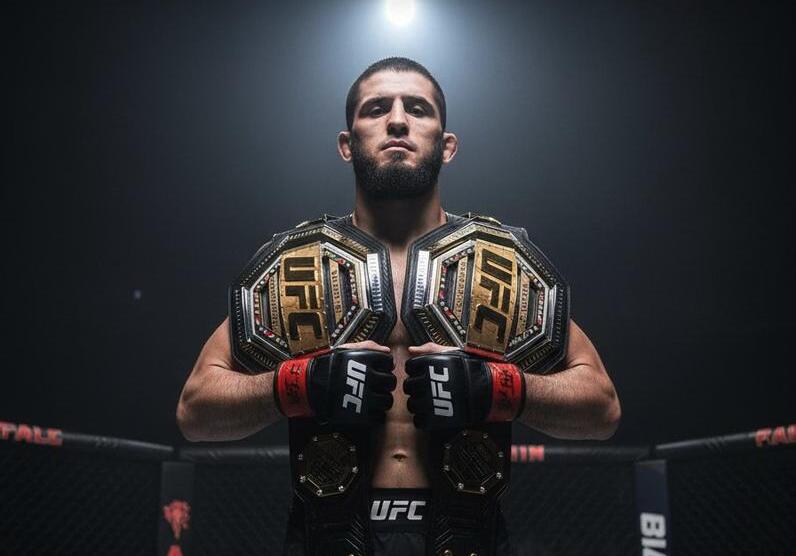 Taklukan Jack Della Maddalena, Islam Makhachev Juara Kelas Welter UFC