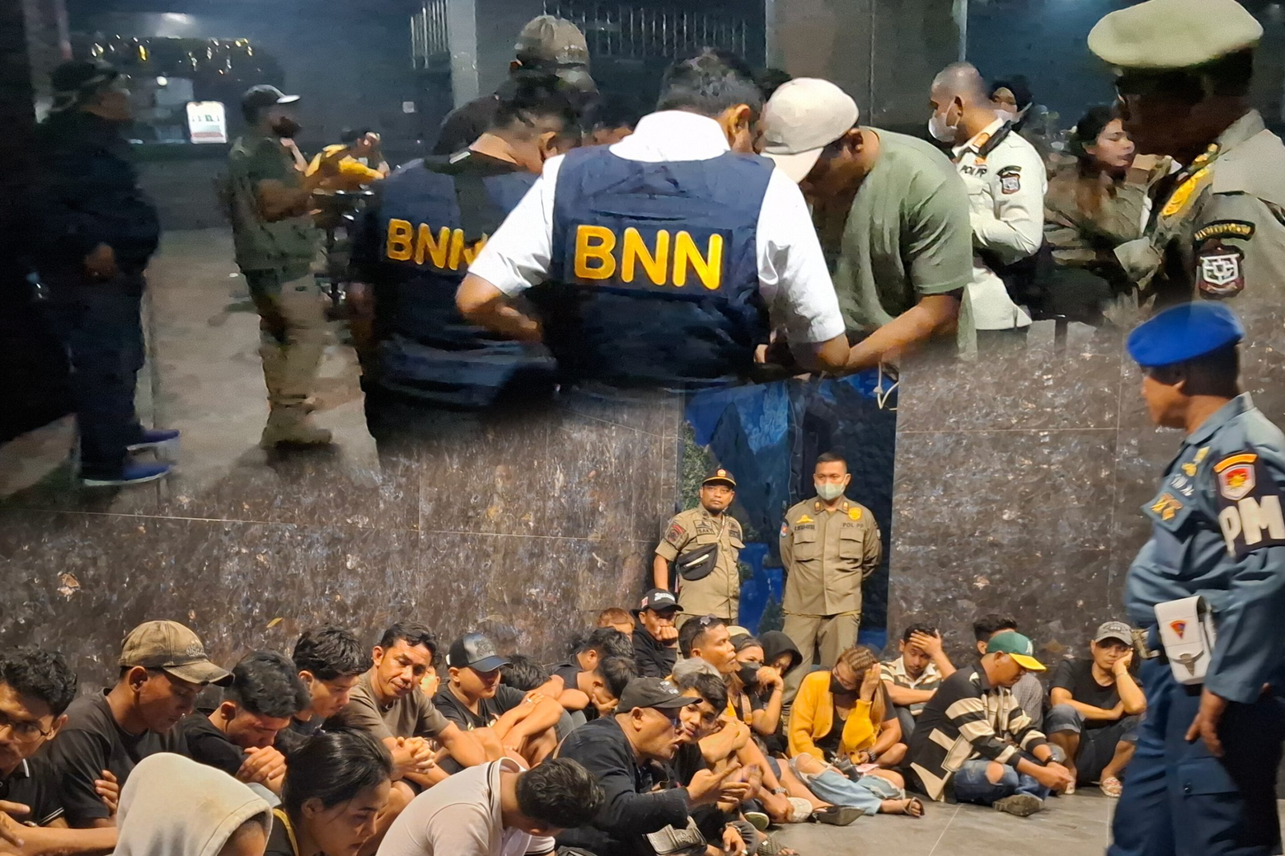 Pemkot Tanjungbalai dan Forkopimda Razia Tempat Hiburan Malam, 43 Pengunjung Positif Narkoba