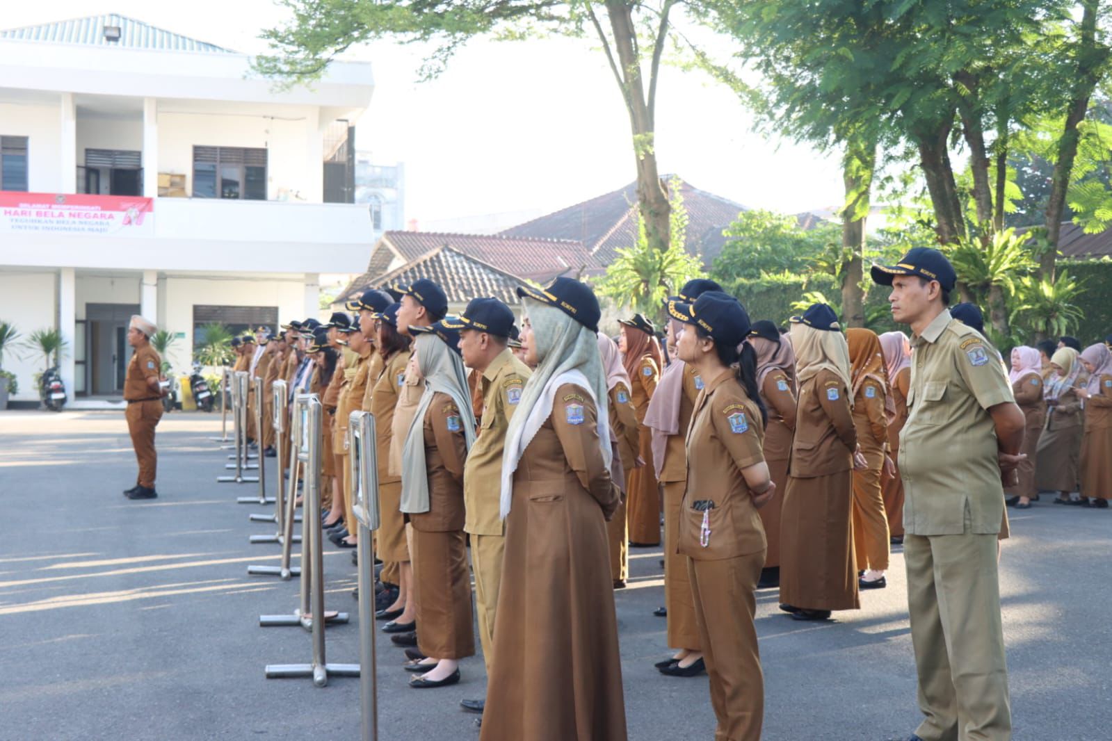 Pemko Binjai Gelar Apel dan Peringatan Hari Bela Negara ke-77