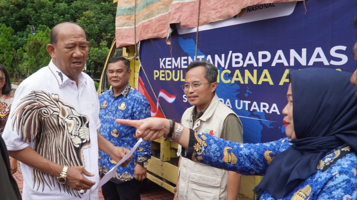 Langkat Terima Bantuan Kemanusiaan dari Bapanas, Bupati Sergai, dan Walikota Jogja