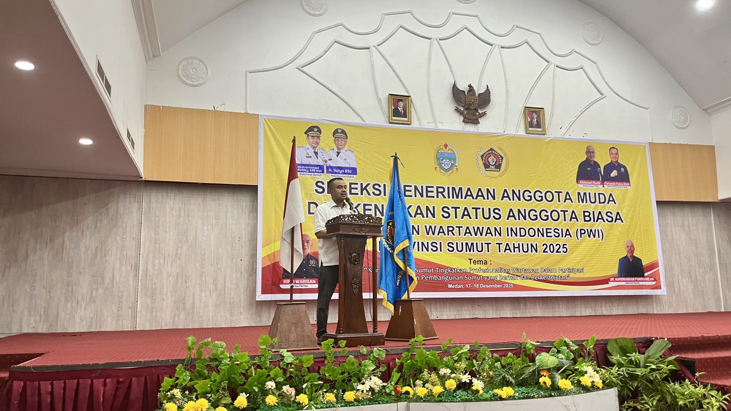 Seleksi PWI Sumut Dibanjiri Peserta, Targetkan Wartawan Beretika dan Beradab