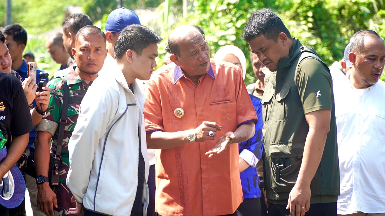 Banjir Langkat Putuskan Jembatan Penghubung 3 Kecamatan, Perbaikan Disegerakan