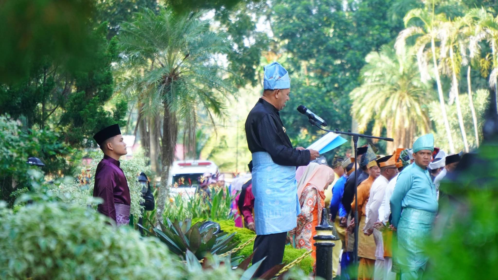 Upacara HUT ke-276 Langkat, Bupati Tekankan Kinerja dan Profesionalisme ASN