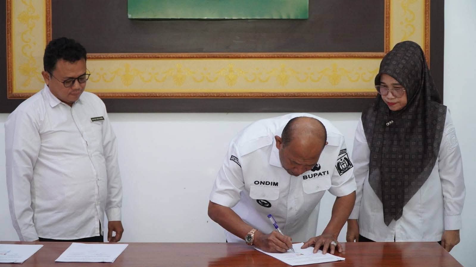 Bapenda dan BPN Langkat Kerjasama Pengintegrasian Data Pertanahan