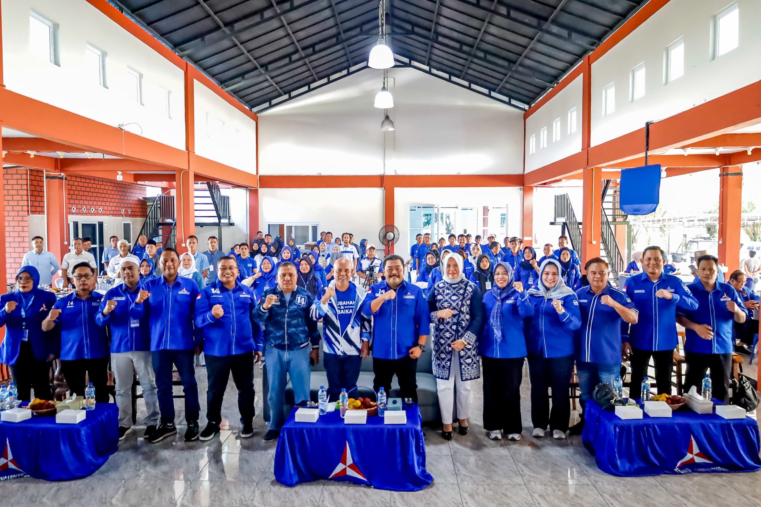 Rakercab Demokrat 2026, Pemko Binjai Tegaskan Komitmen Kolaborasi Politik