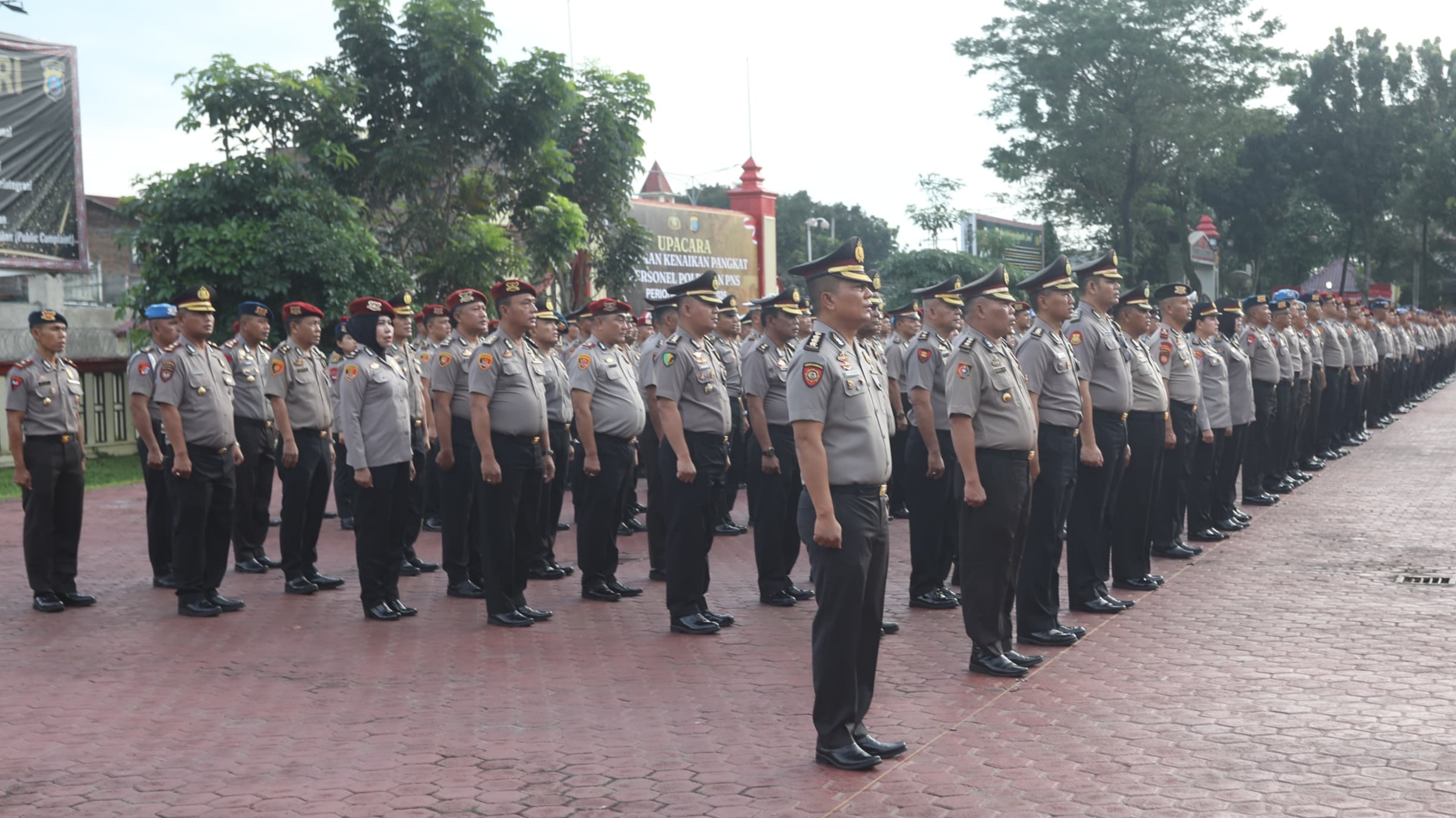 Awali 2026, Tercatat 1.833 Personel Polda Sumut Naik Pangkat