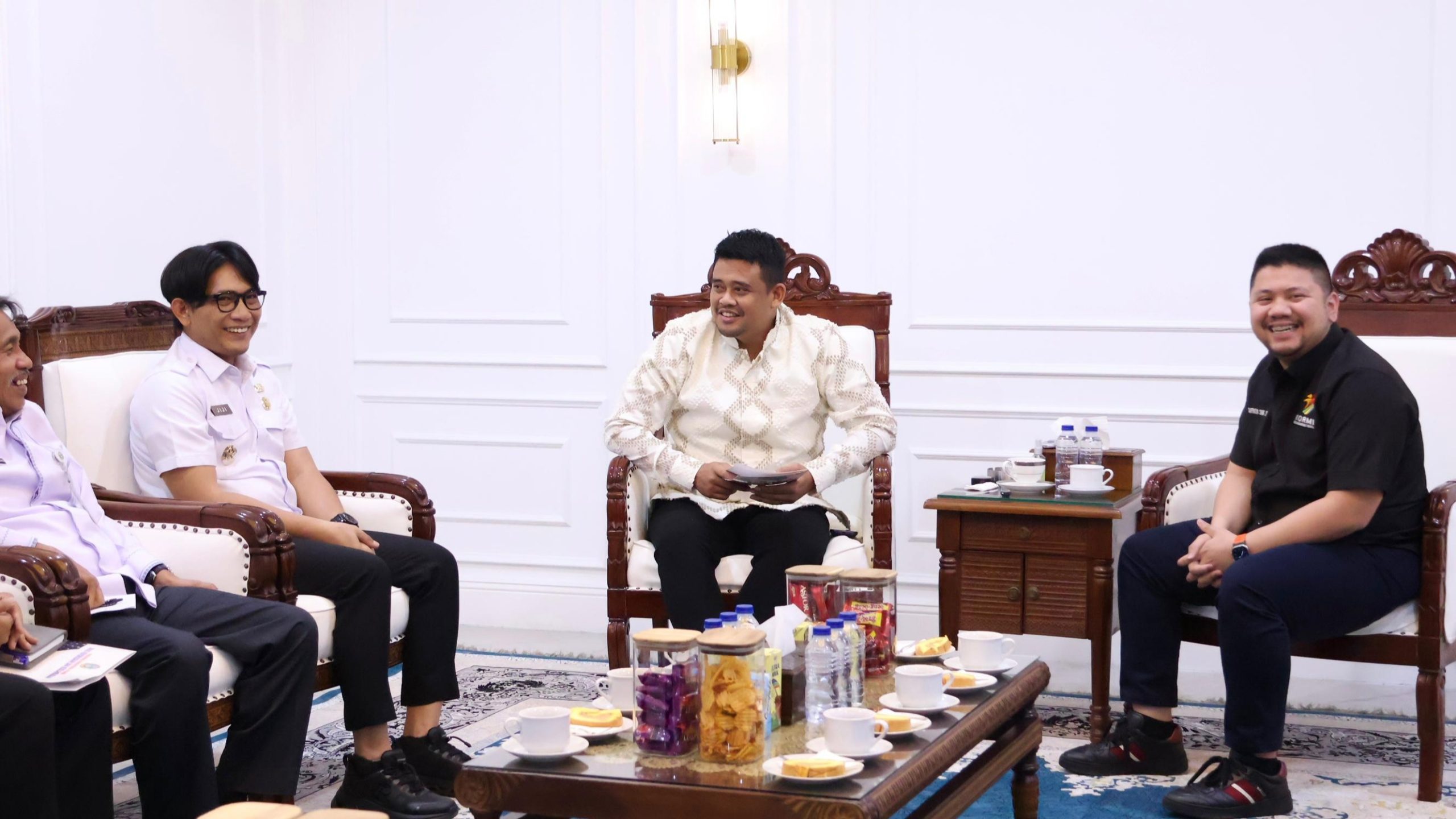 Audiensi KORMI Sumut, Wawako Binjai Dorong Budaya Olahraga di Masyarakat