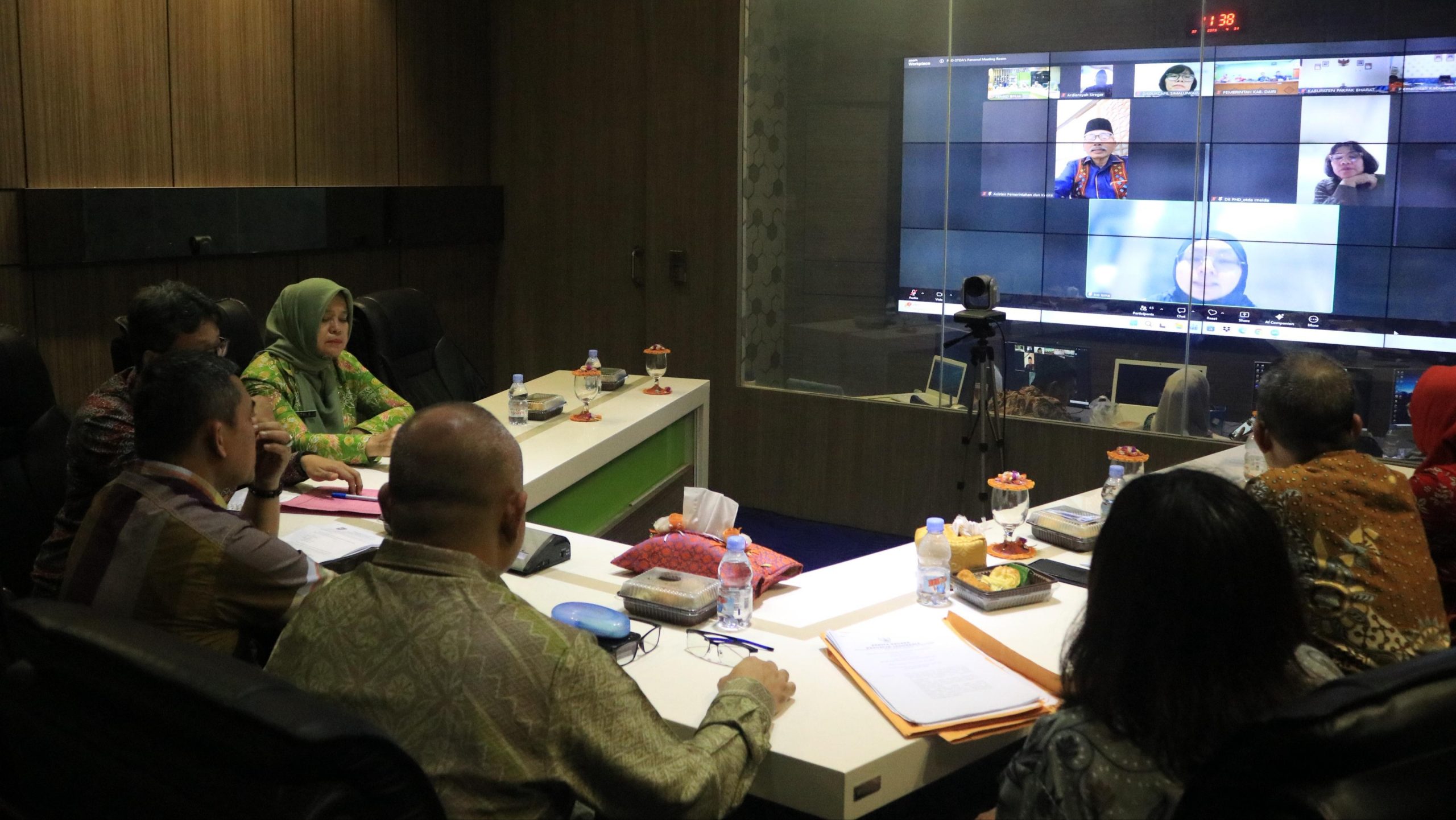 Pemko Binjai Ikuti Rakor Tindak Lanjut Penanganan Bencana Sumut